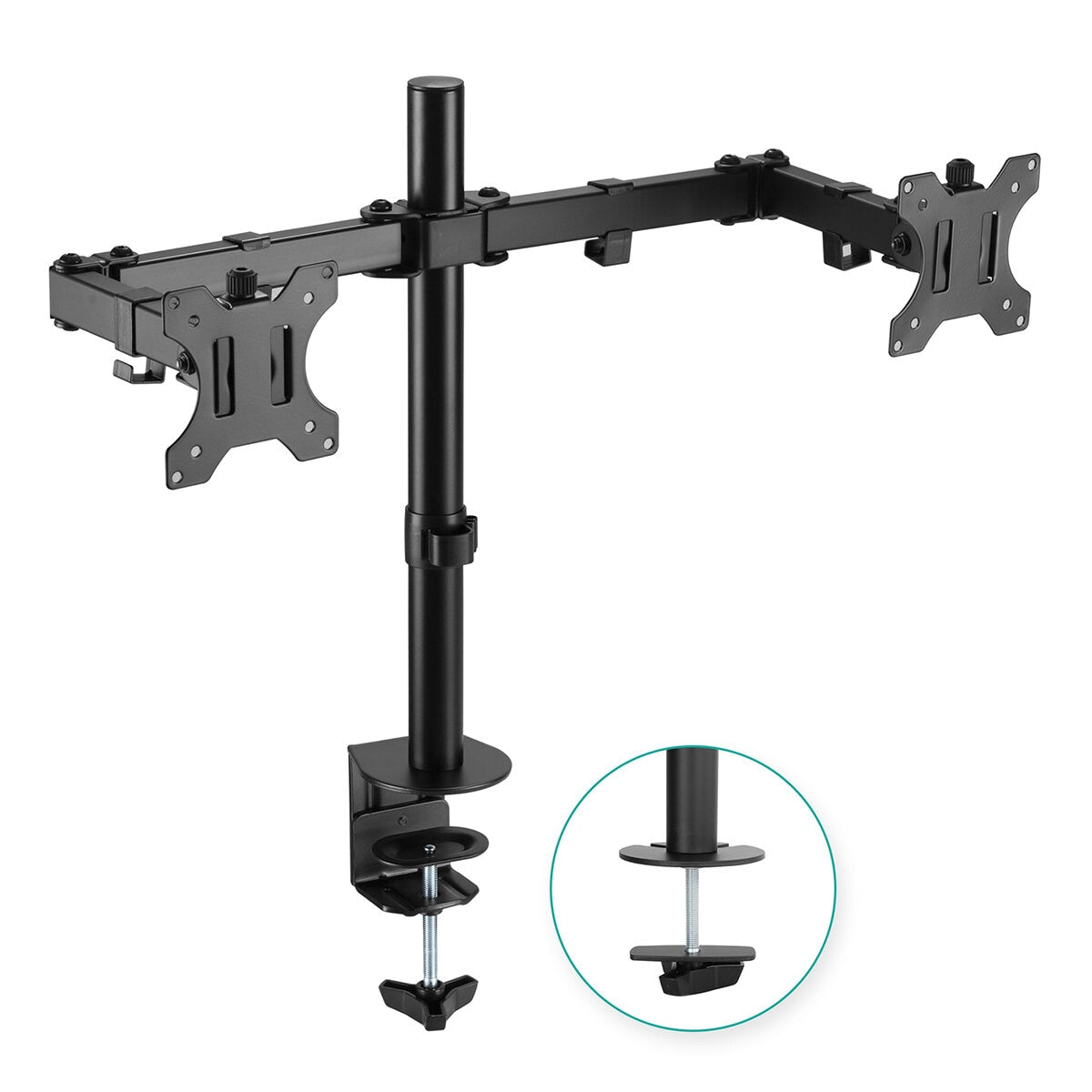 activiva ErgoLife Dual Monitor Arm ACA-BMA-DC01K Supports 13-32 Inch Screen Size - SuperSaverAU - view 2