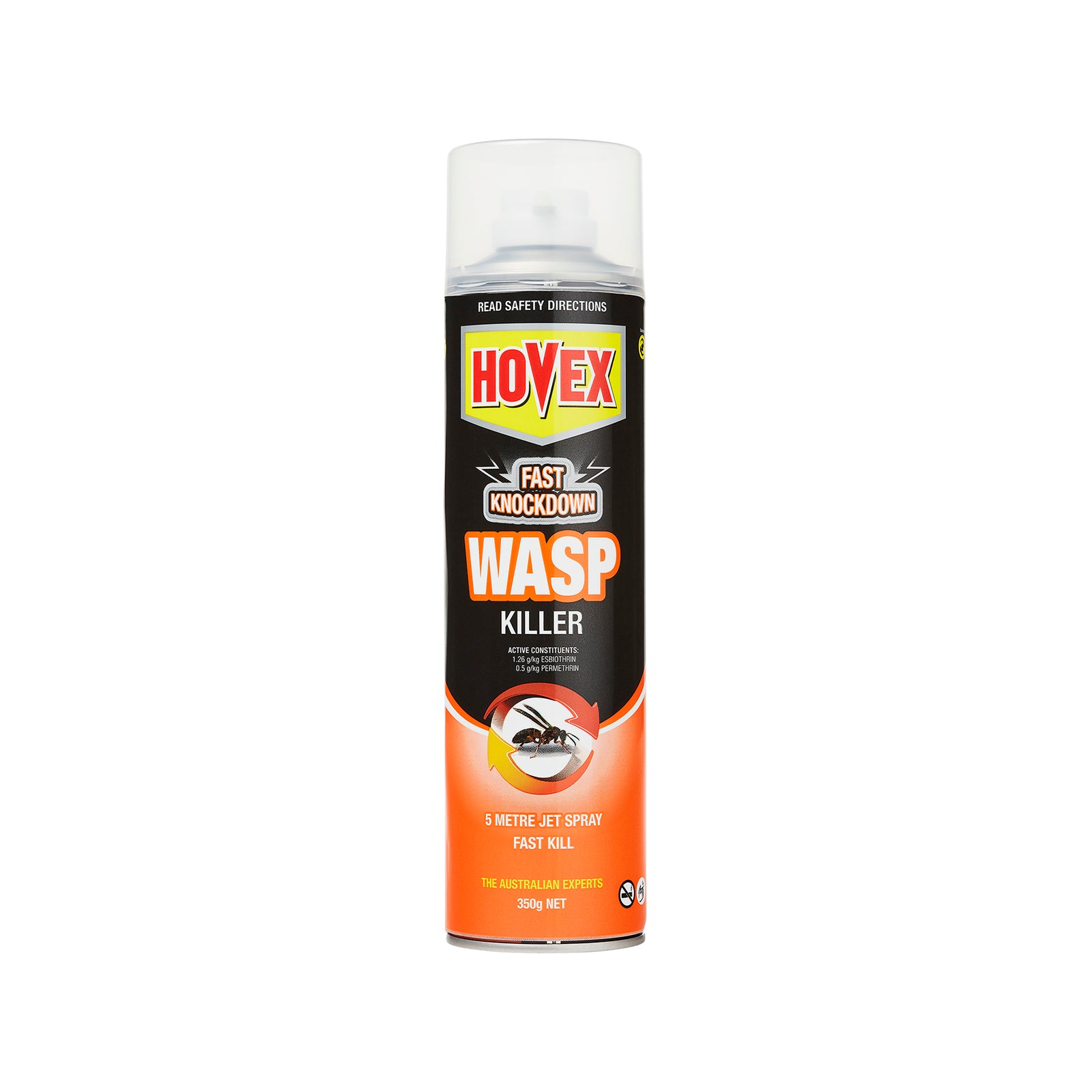 Hovex 350g Fast Knockdown Wasp Killer Outdoor Spray