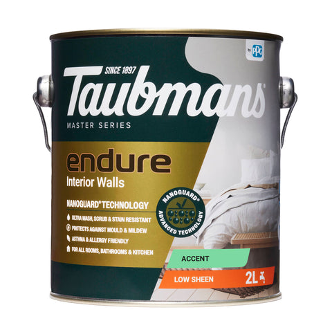TAUBMANS Endure 2L Accent Low Sheen Interior Walls Paint Water Based UV Resistant
