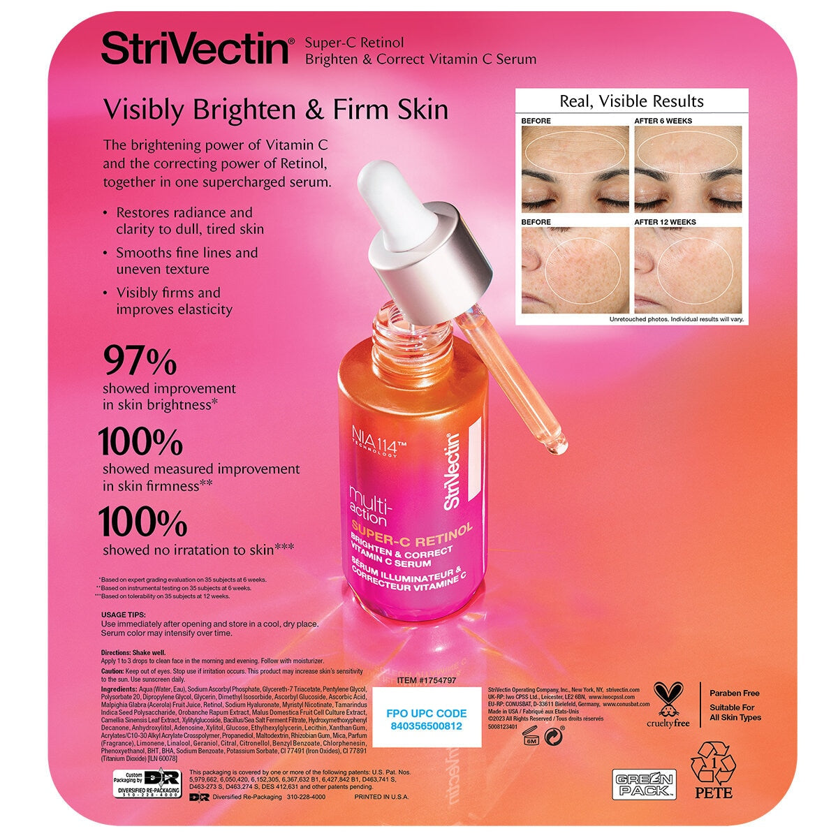 StriVectin Super-C Retinol Brighten And Correct Vitamin C Serum - SuperSaverAU - view 6