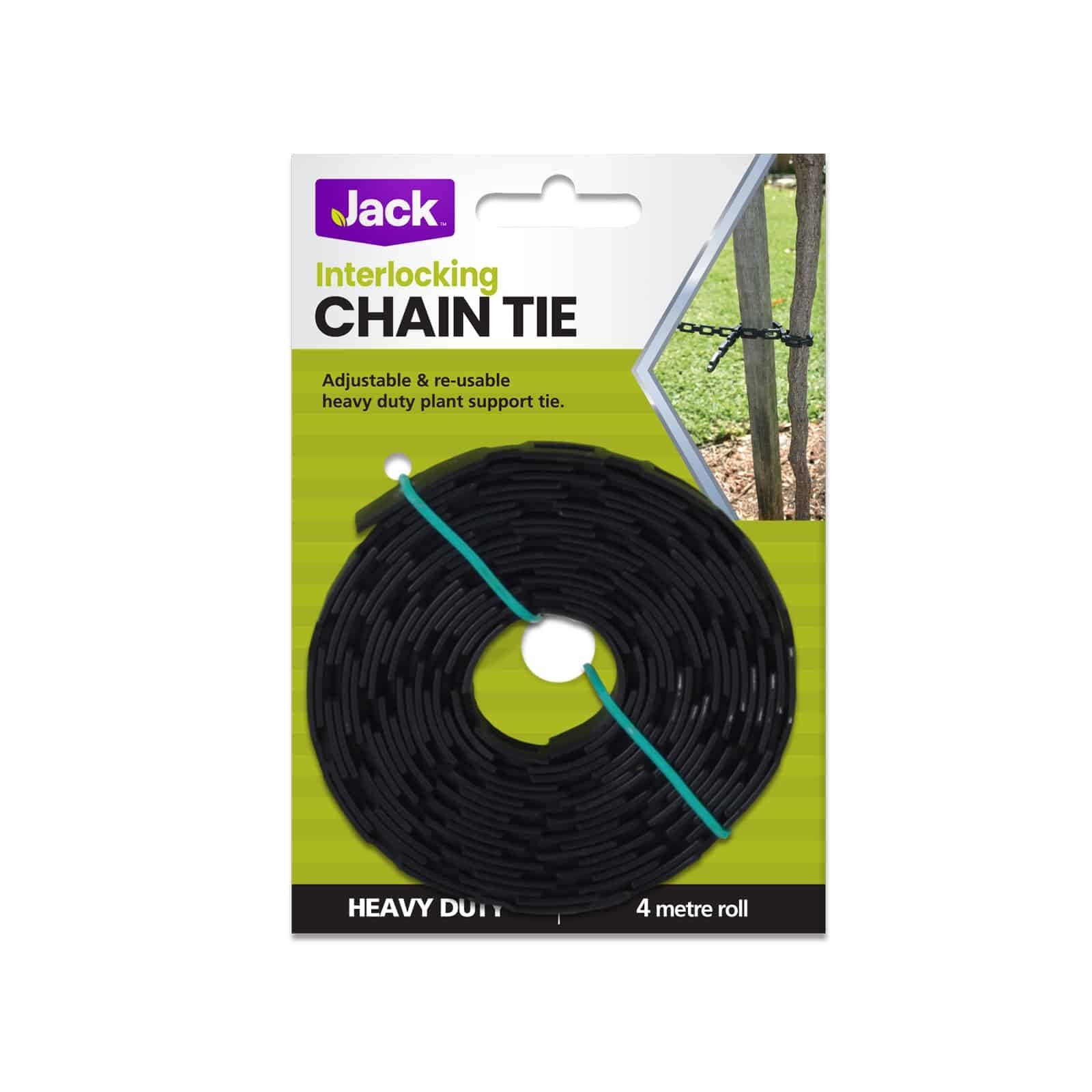 Jack 4m Heavy Duty Black Chain Plant Tie