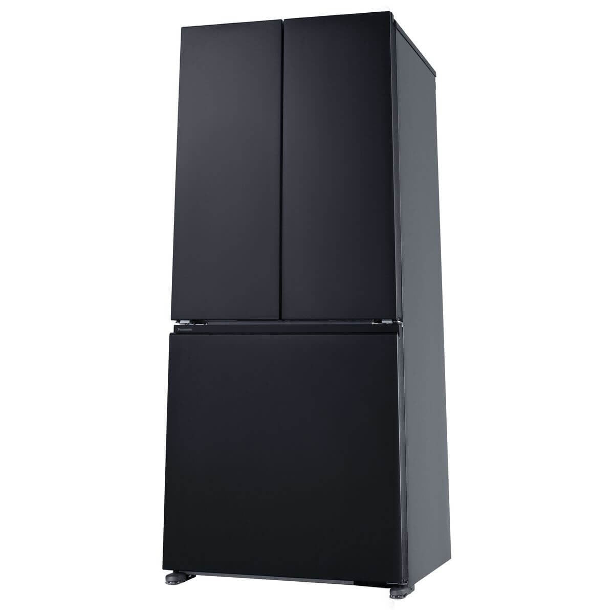 Panasonic French Door Fridge - Matte Metallic Black, nanoe X, Prime Fresh Soft-Freezing - NR-CW530HWKA