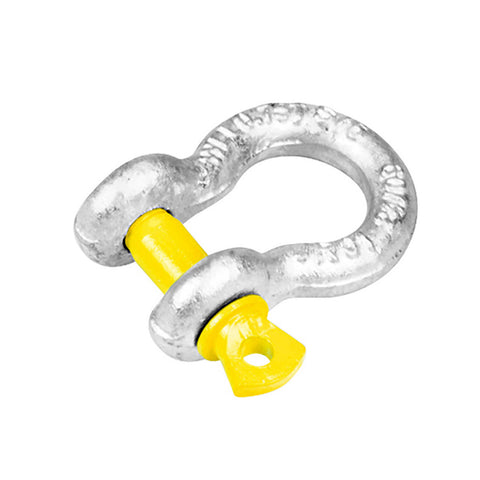Pinnacle 8mm Galvanised Steel Bow Shackle - 750kg Rated Rigging Shackle