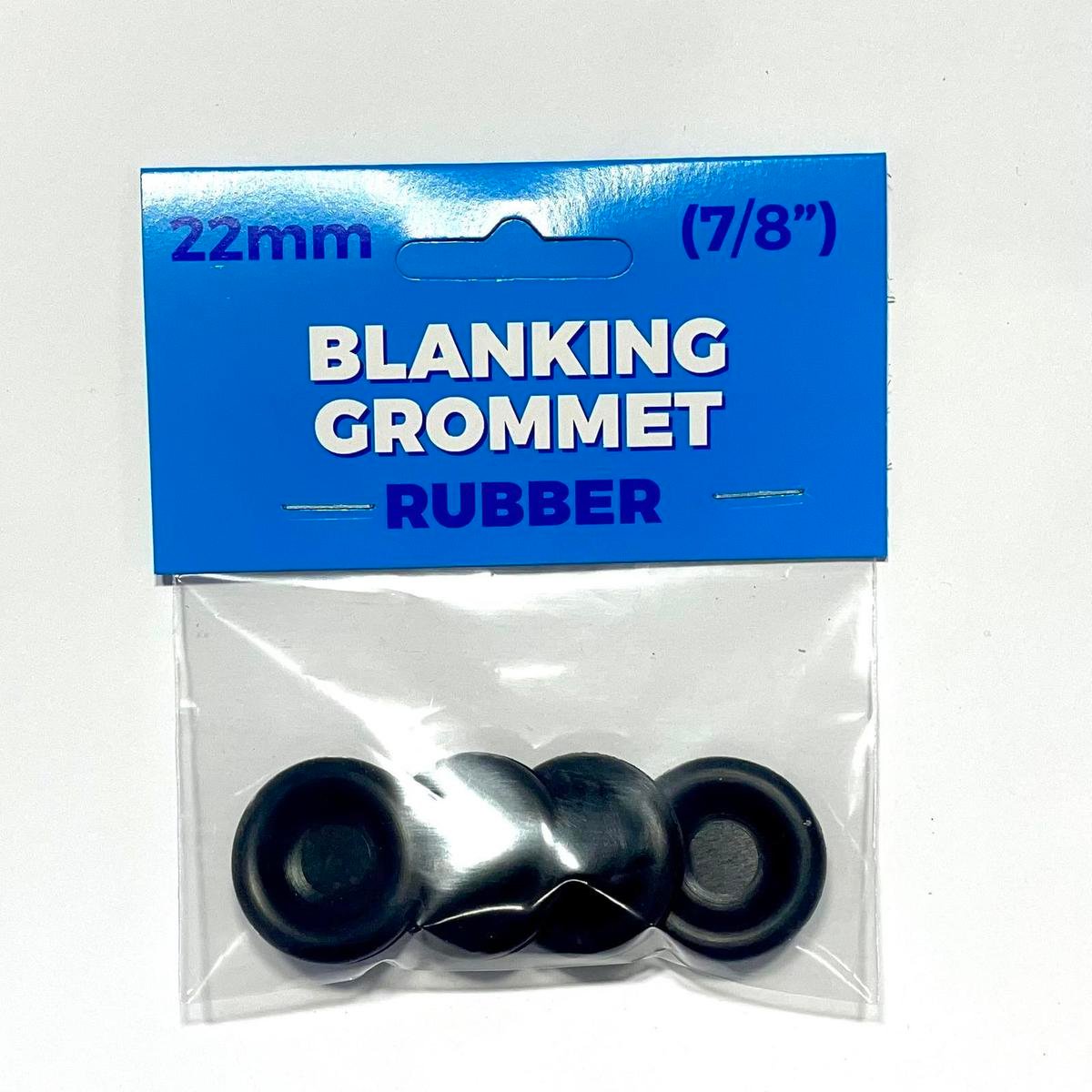Premier Blue 22mm Nitrile Rubber Blanking Grommet