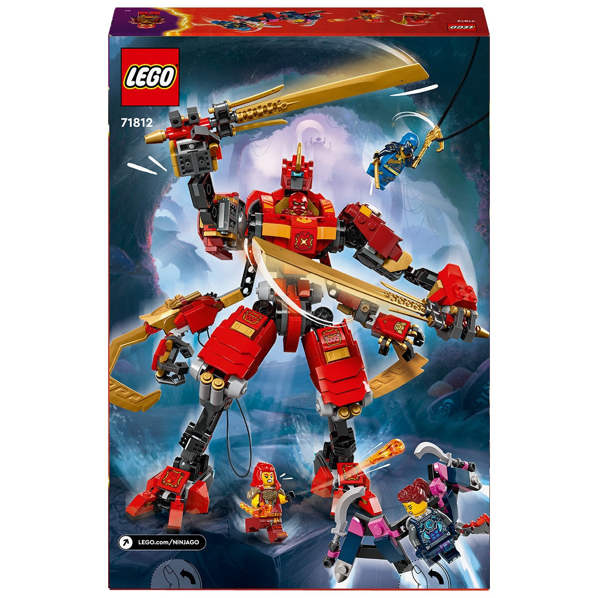 LEGO NINJAGO Kai's Ninja Climber Mech 71812 - SuperSaverAU - view 10