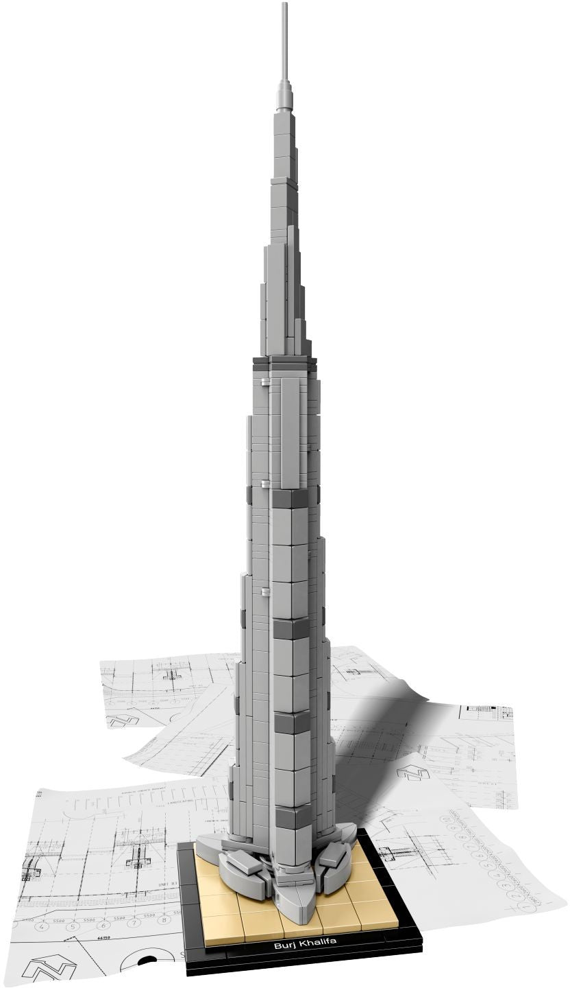 LEGO 21031 Burj Khalifa: Dubai Skyscraper Architecture Set - SuperSaverAU - view 2