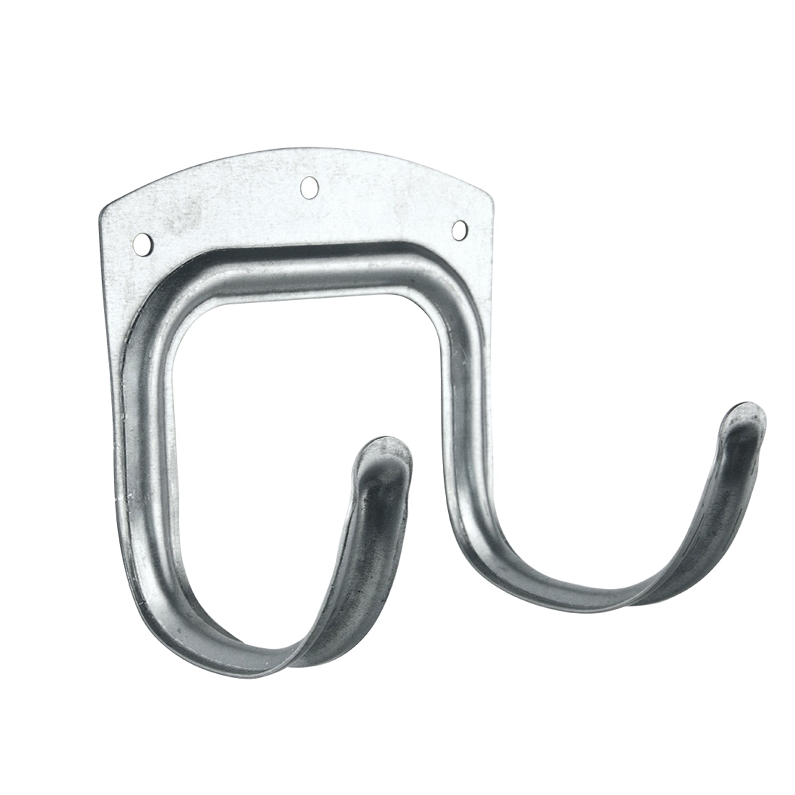 Pinnacle Large Galvanised Double Utility Hook - 5 Pack, Screws Included
