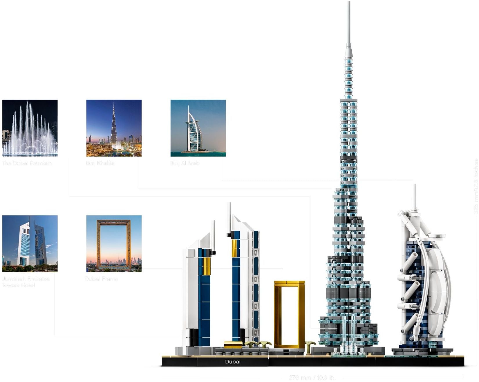 LEGO Architecture Series 21052: Dubai- Auzzi Store