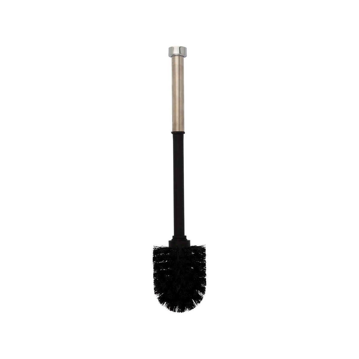 Barelli Black Powdercoated Steel Toilet Brush & Holder