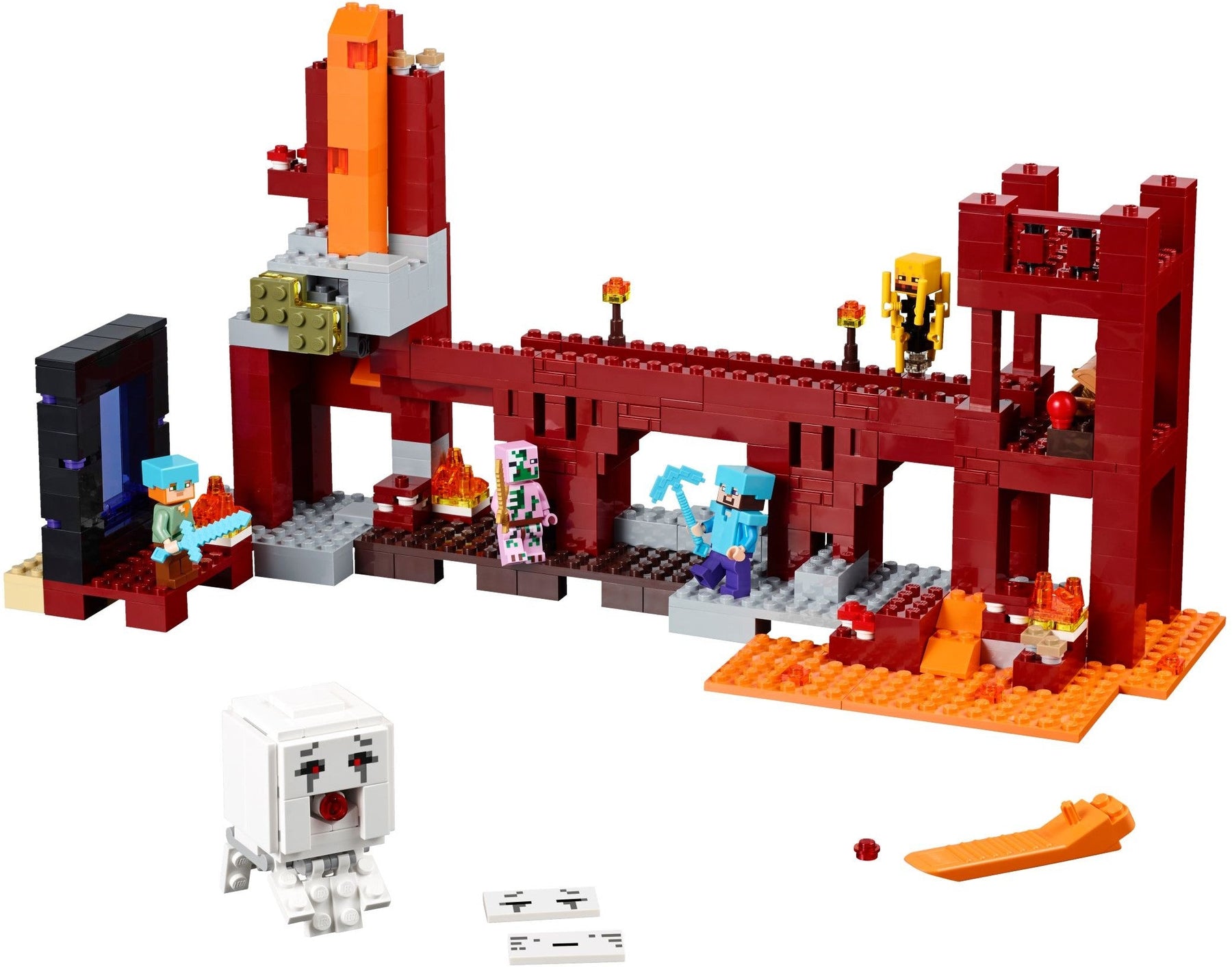 LEGO 21122 Minecraft Nether Fortress Set - SuperSaverAU - view 1