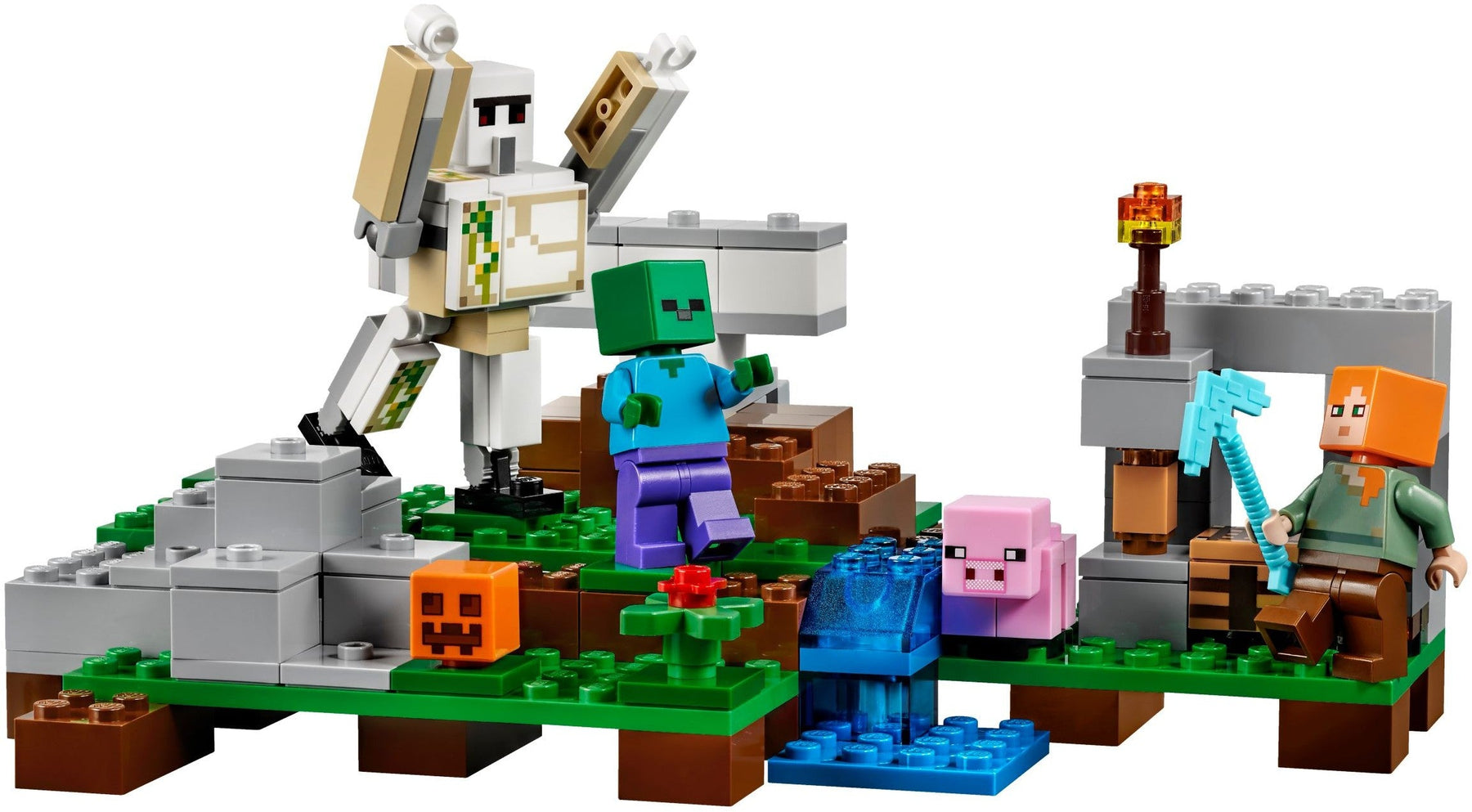 LEGO 21123 The Iron Golem Minecraft Set - SuperSaverAU - view 1