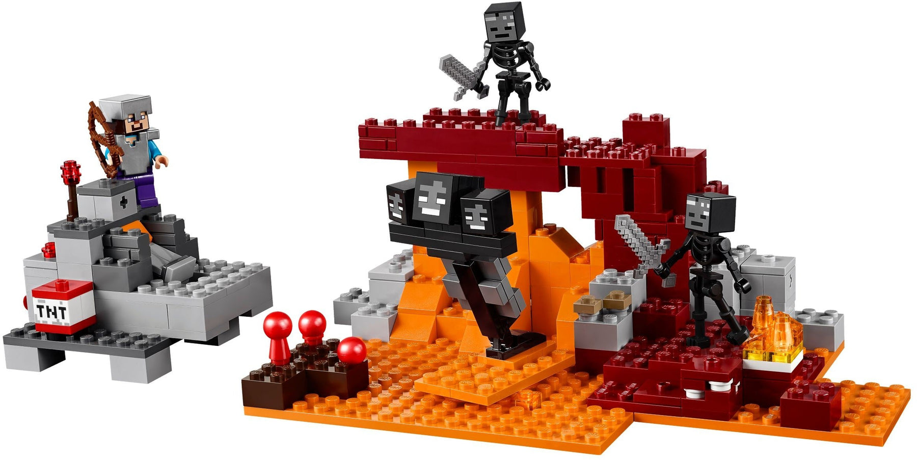 LEGO 21126 The Wither - Minecraft Nether Fortress Battle - SuperSaverAU - view 3