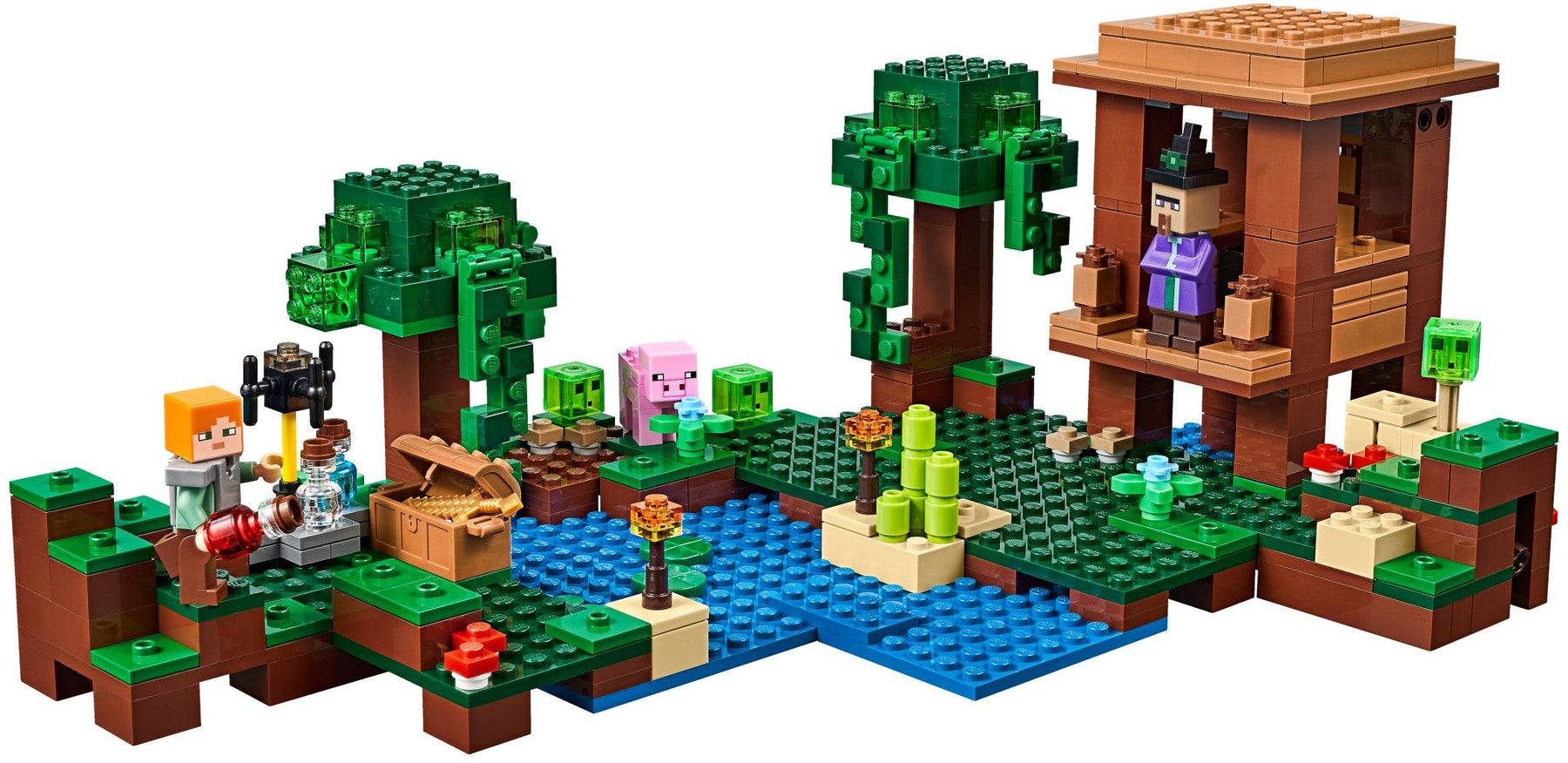 LEGO 21133 Minecraft The Witch Hut: Swamp Adventure - SuperSaverAU - view 4