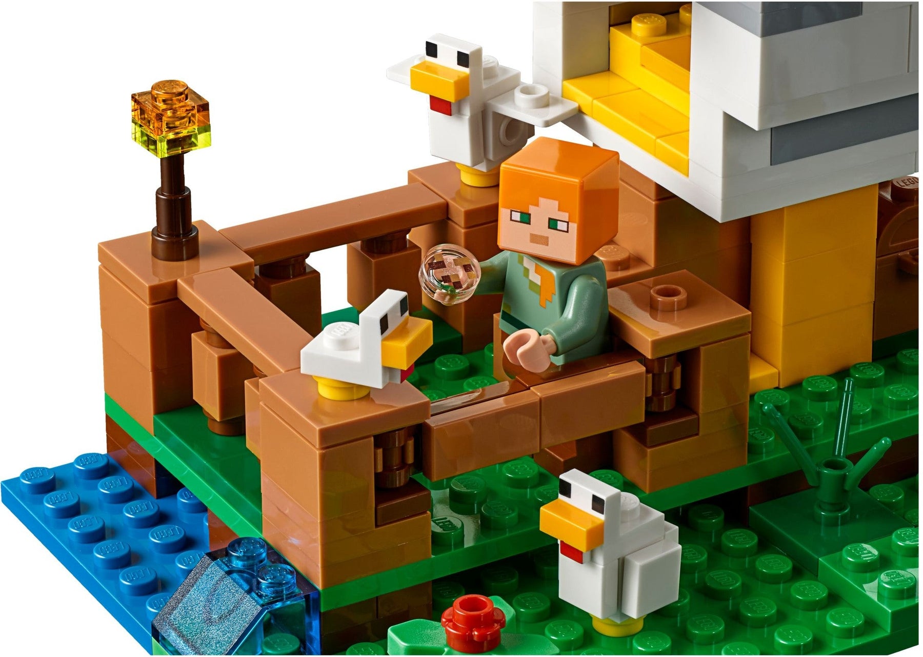 LEGO 21140 Minecraft Chicken Coop Playset - SuperSaverAU - view 3