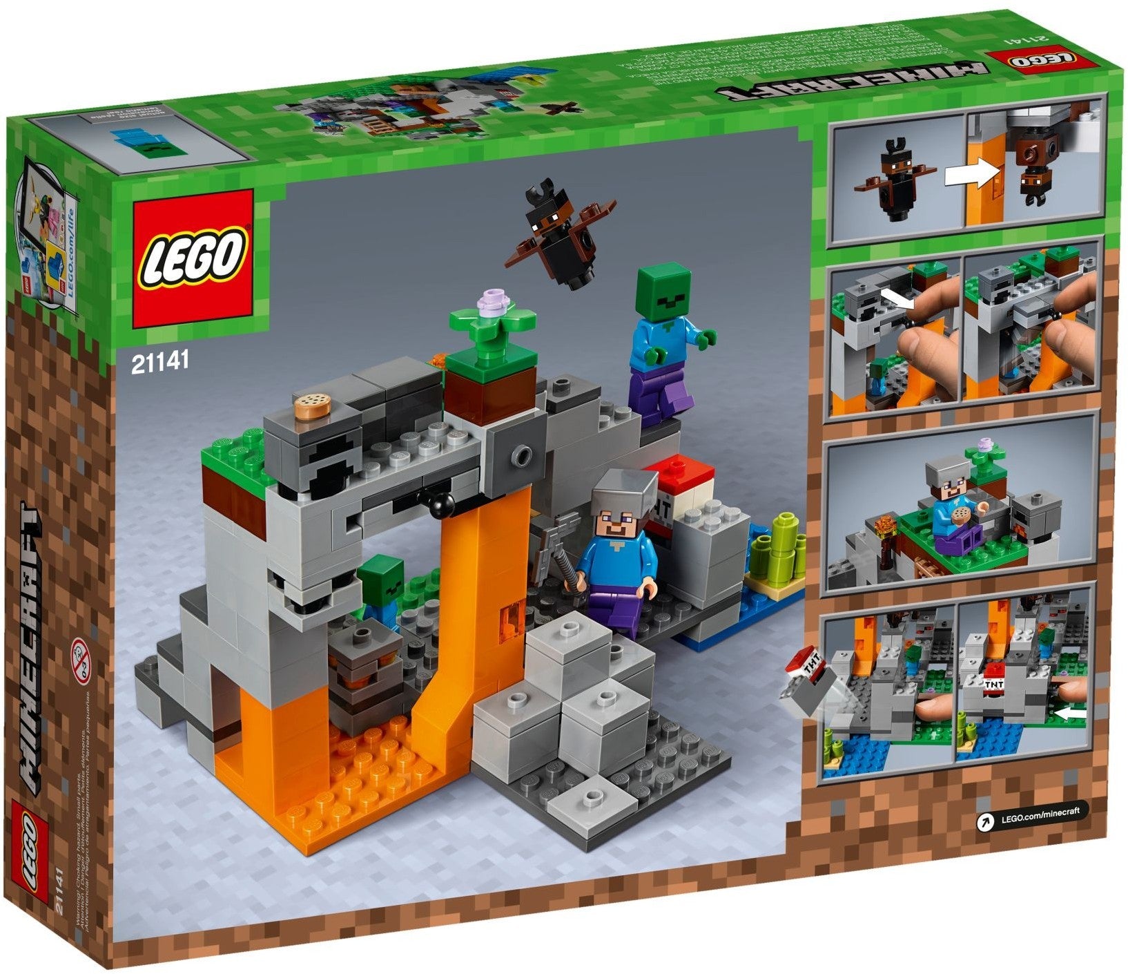 LEGO 21141 The Zombie Cave Minecraft Set - SuperSaverAU - view 1