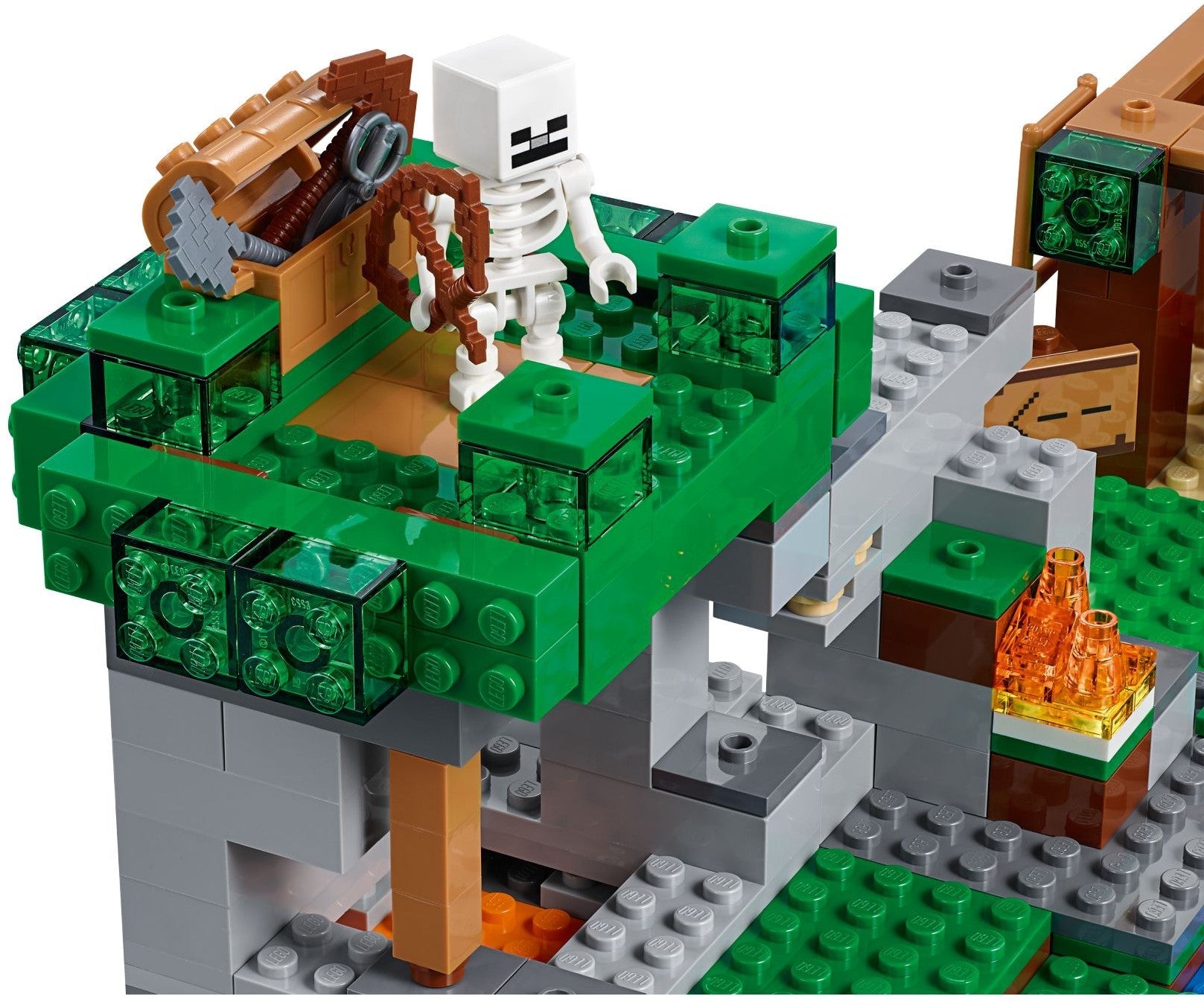 LEGO 21146 Minecraft Skeleton Attack Set - SuperSaverAU - view 4
