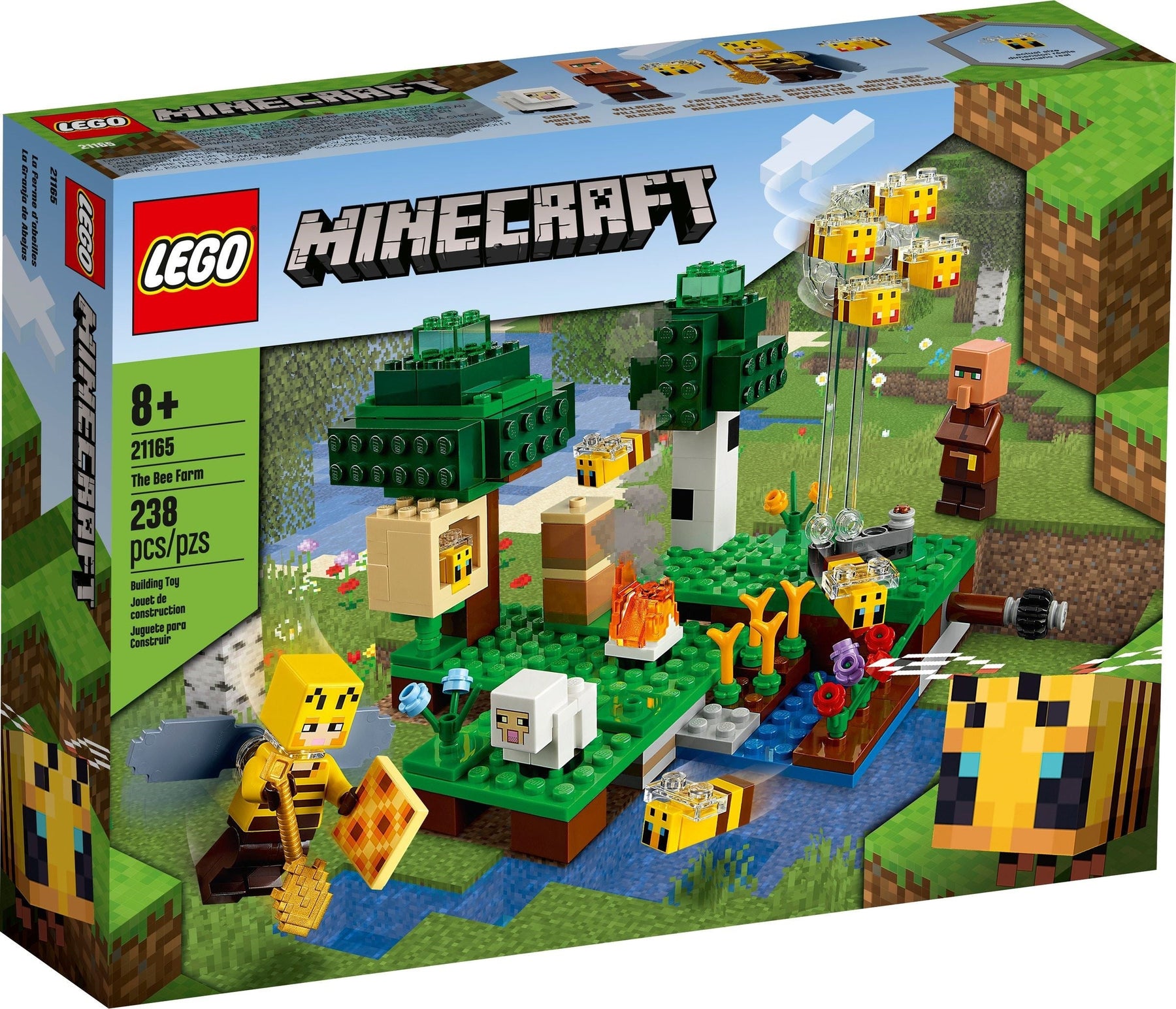 LEGO 21165 Minecraft The Bee Farm - SuperSaverAU - view 1