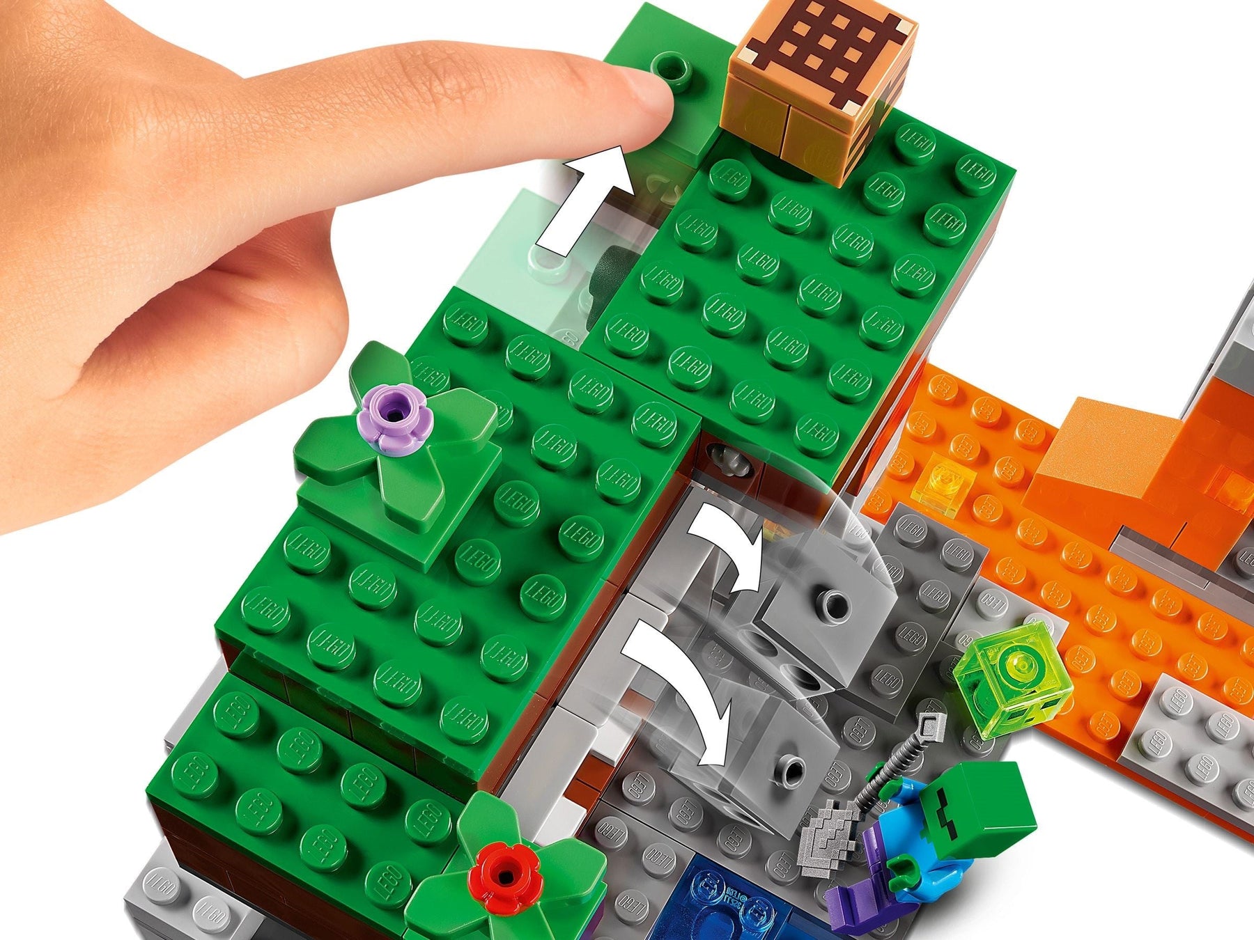 LEGO Mincraft Series 21166 The "Abandoned" Mine- Auzzi Store