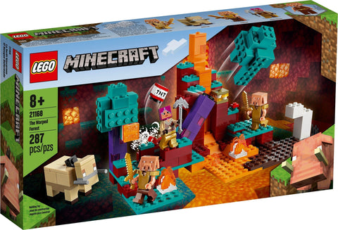 LEGO 21168 Minecraft The Warped Forest Set - SuperSaverAU - view 1