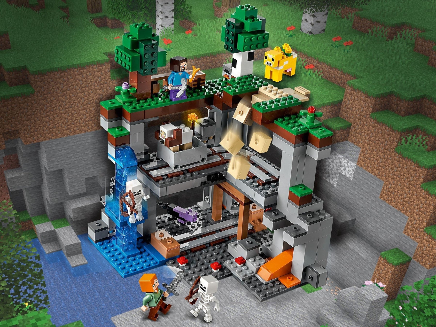 LEGO 21169 Minecraft The First Adventure Playset - SuperSaverAU - view 5