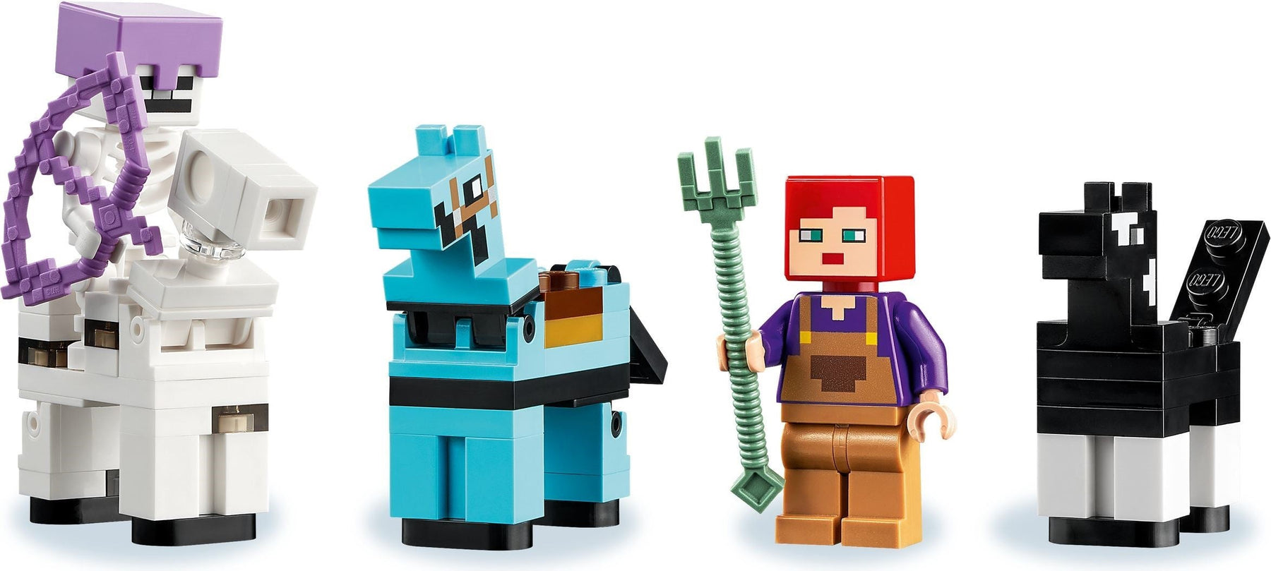 LEGO 21171 Minecraft Horse Stable: Build, Ride & Battle! - SuperSaverAU - view 3