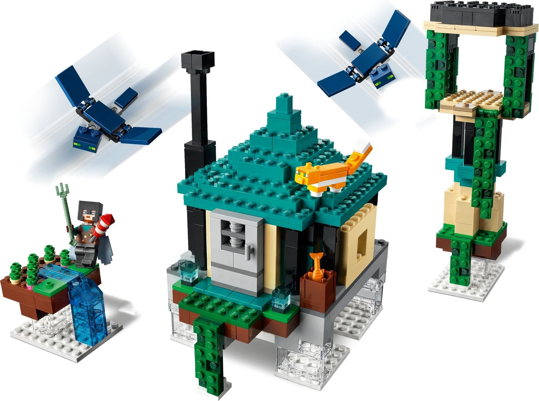 LEGO MINECRAFT SET - THE SKY TOWER - 21173 - SuperSaverAU - view 2