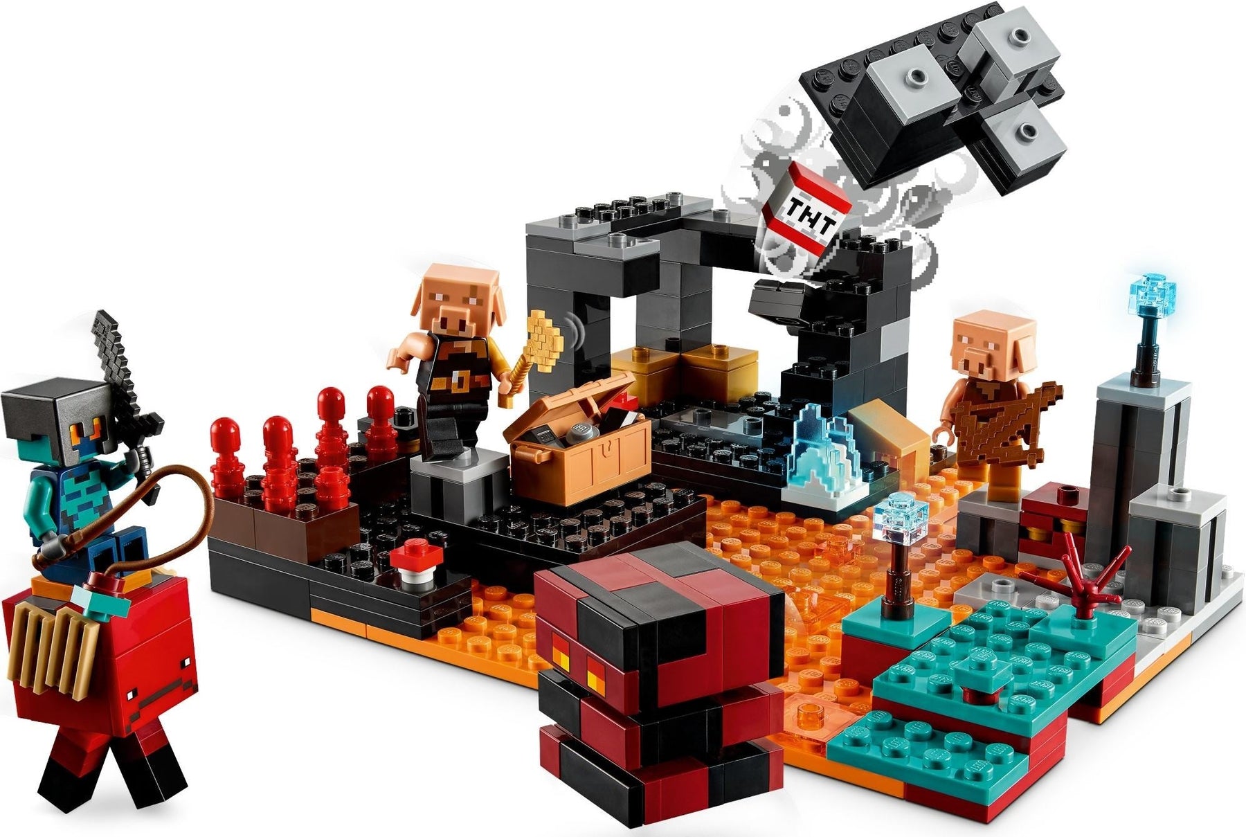 LEGO 21185 Nether Bastion - Minecraft Action Figure Playset - SuperSaverAU - view 2