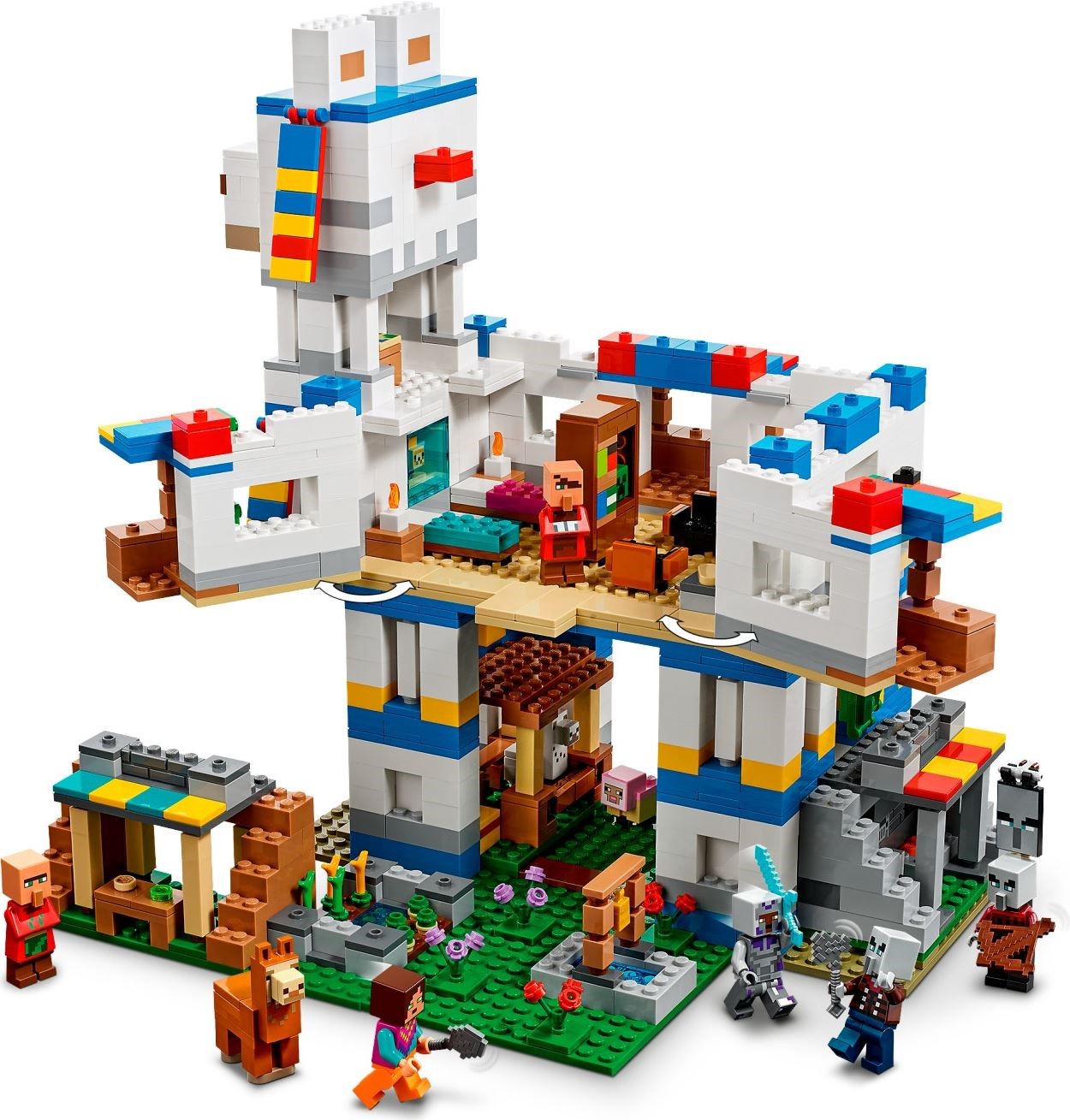 LEGO 21188 Minecraft The Llama Village Playset - SuperSaverAU - view 3