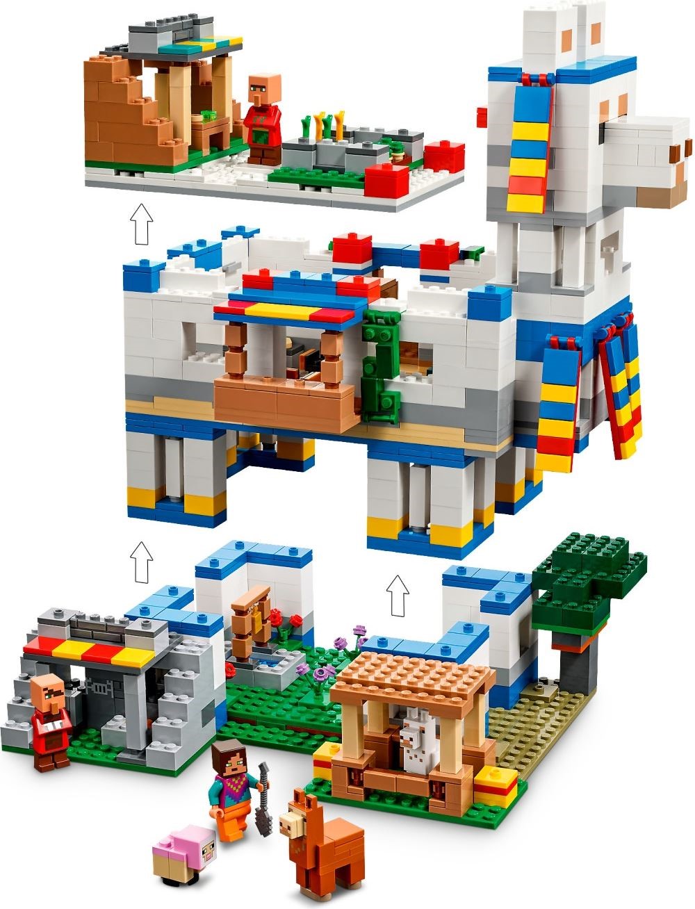 LEGO 21188 Minecraft The Llama Village Playset - SuperSaverAU - view 4