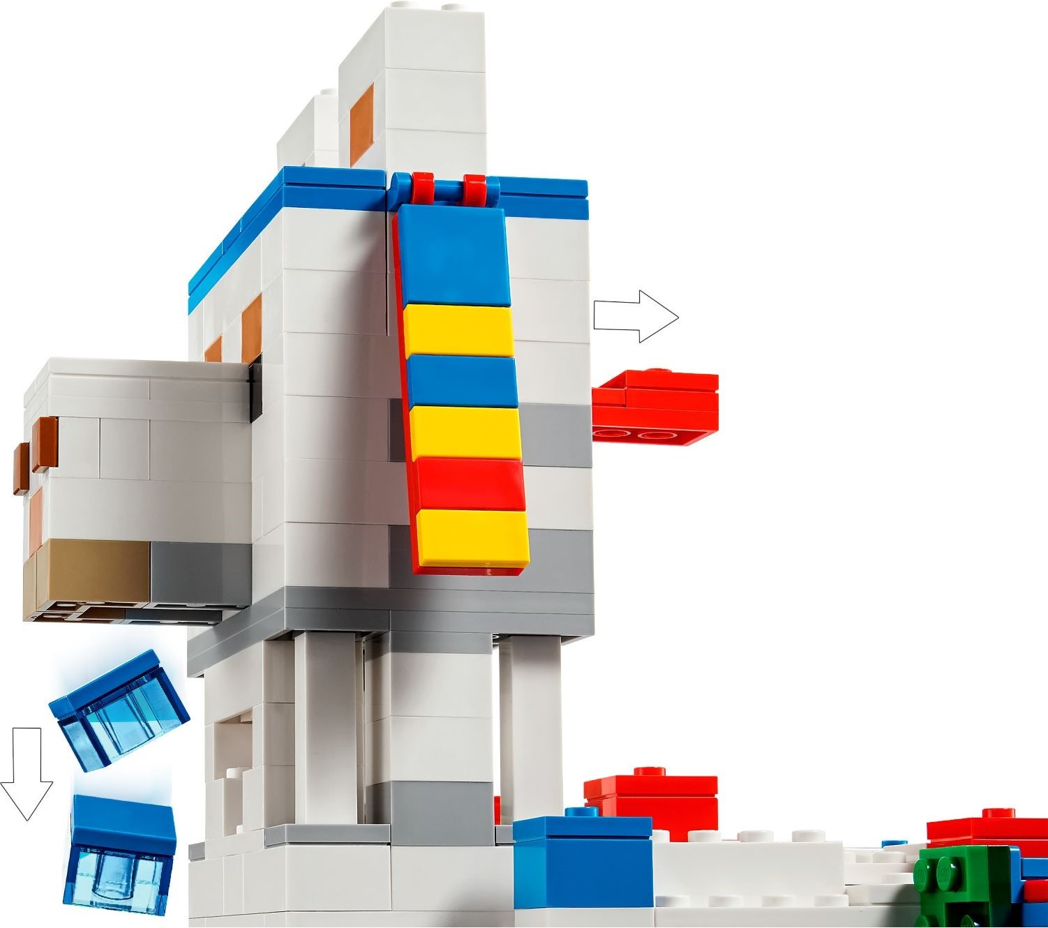 LEGO 21188 Minecraft The Llama Village Playset - SuperSaverAU - view 5