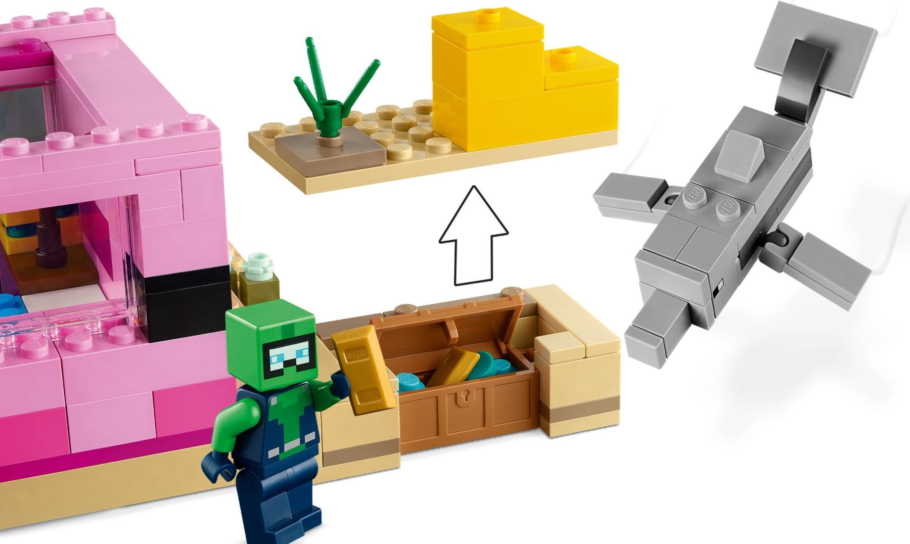 LEGO Minecraft 21247 Set Bundle - SuperSaverAU - view 4