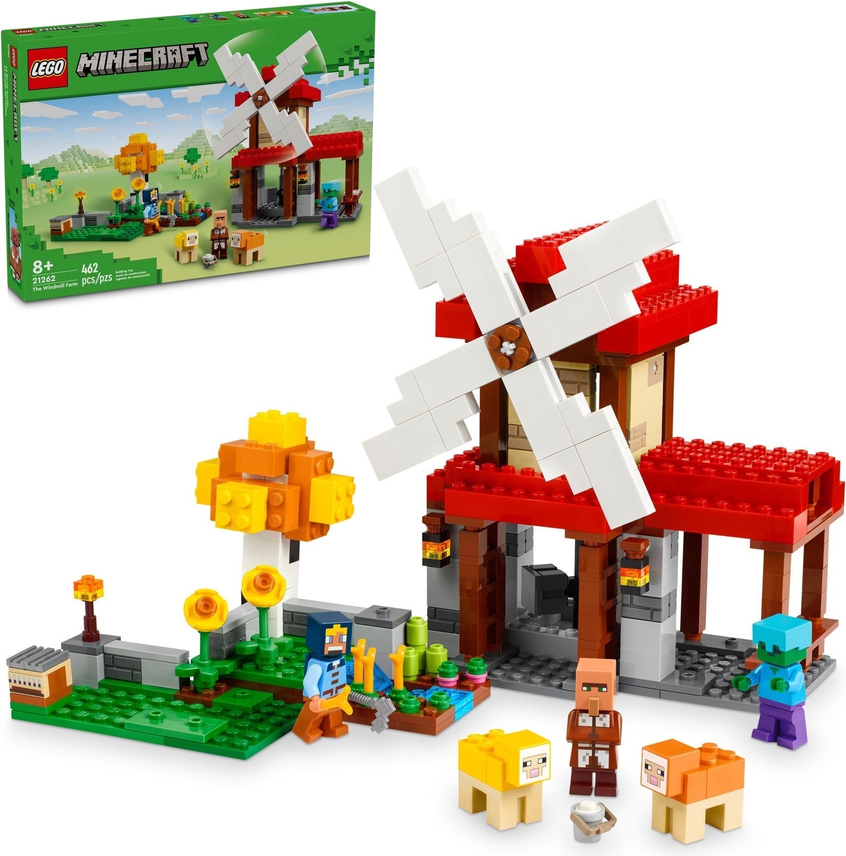LEGO Minecraft 21261 The Windmill Farm - SuperSaverAU - view 7