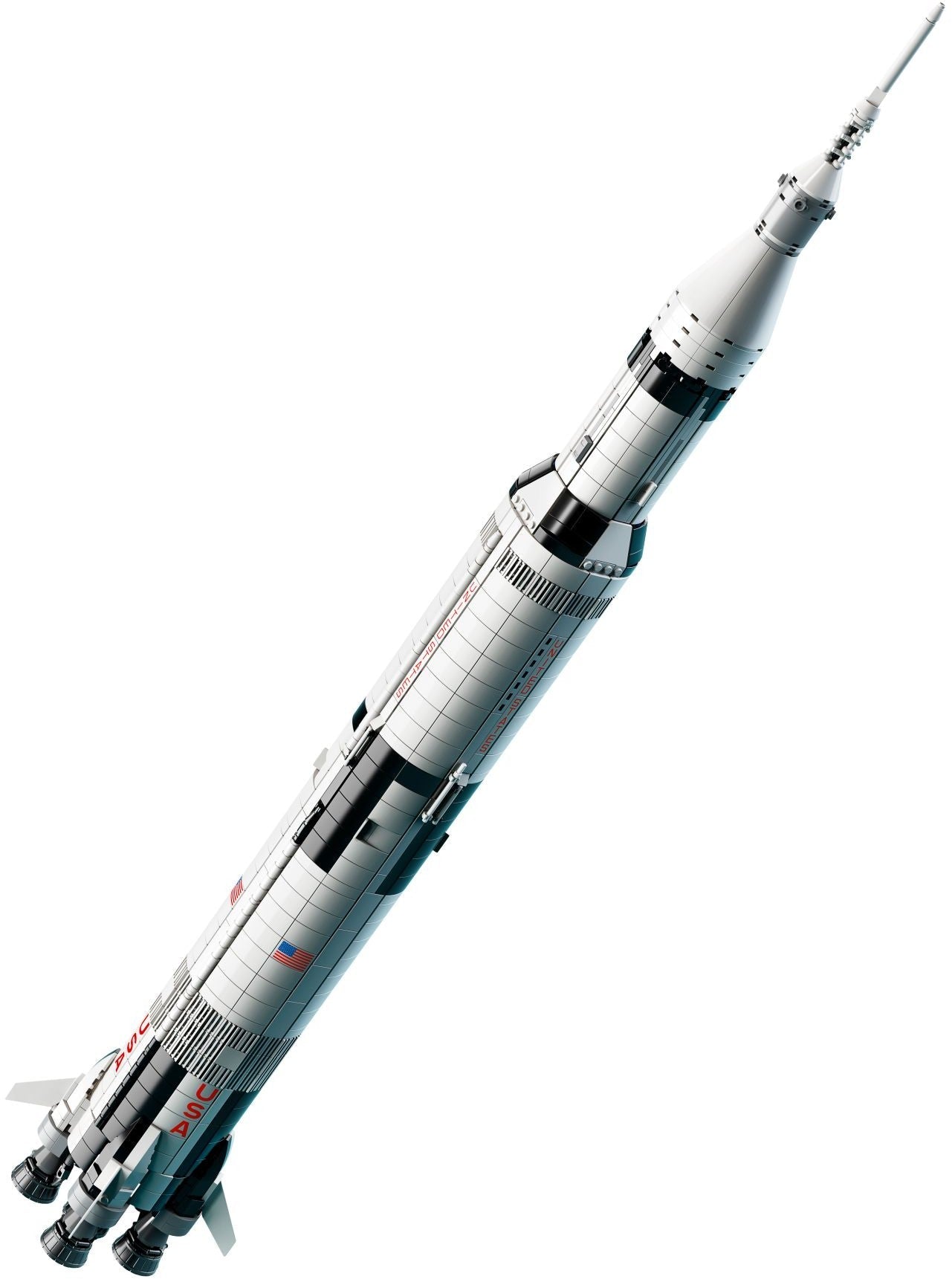 LEGO 21309 NASA Apollo Saturn V Rocket - 1900+ Pcs, 39" Tall Model - SuperSaverAU - view 2