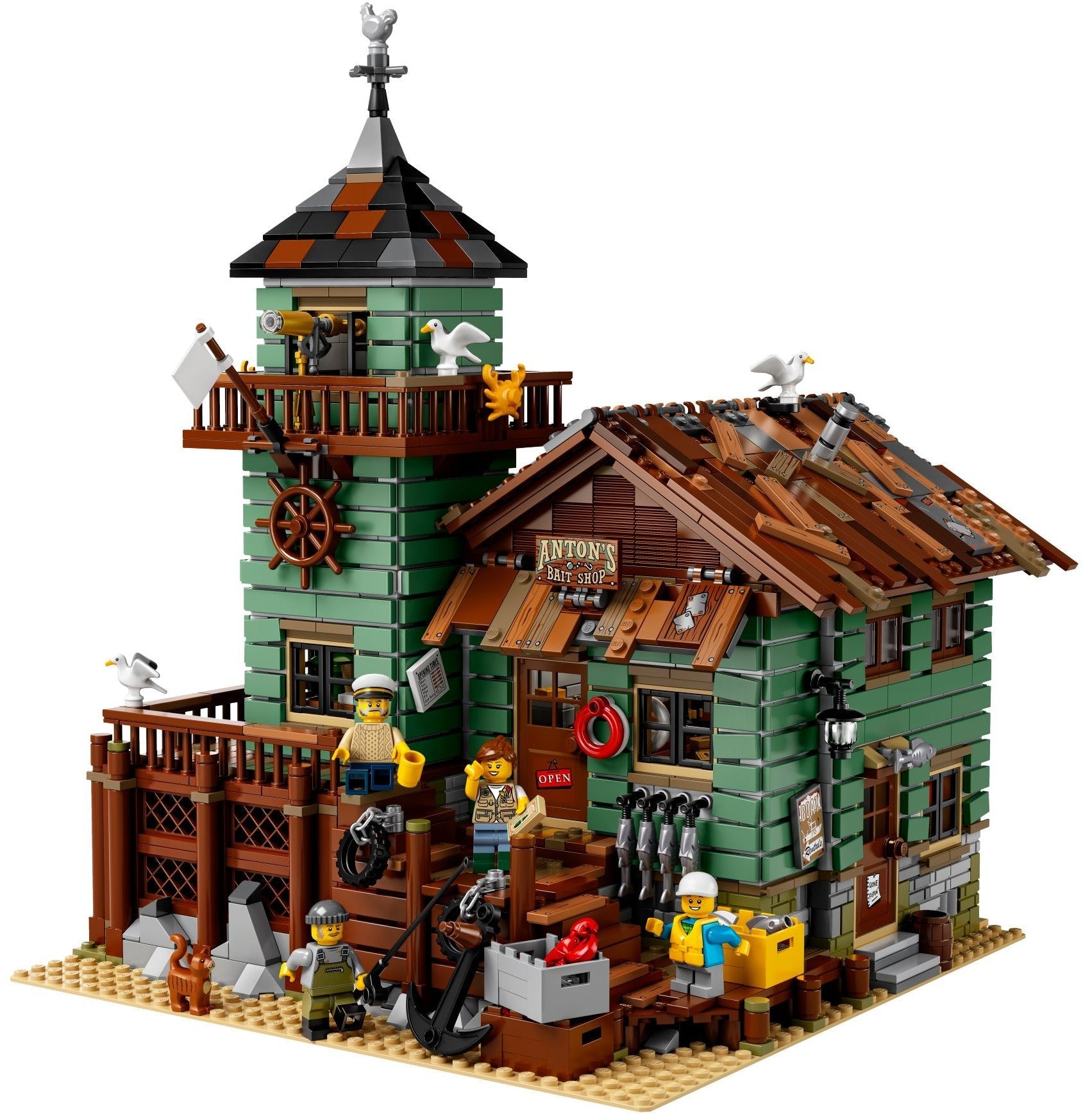 LEGO 21310 Old Fishing Store: Detailed Shop & Watchtower - SuperSaverAU - view 2