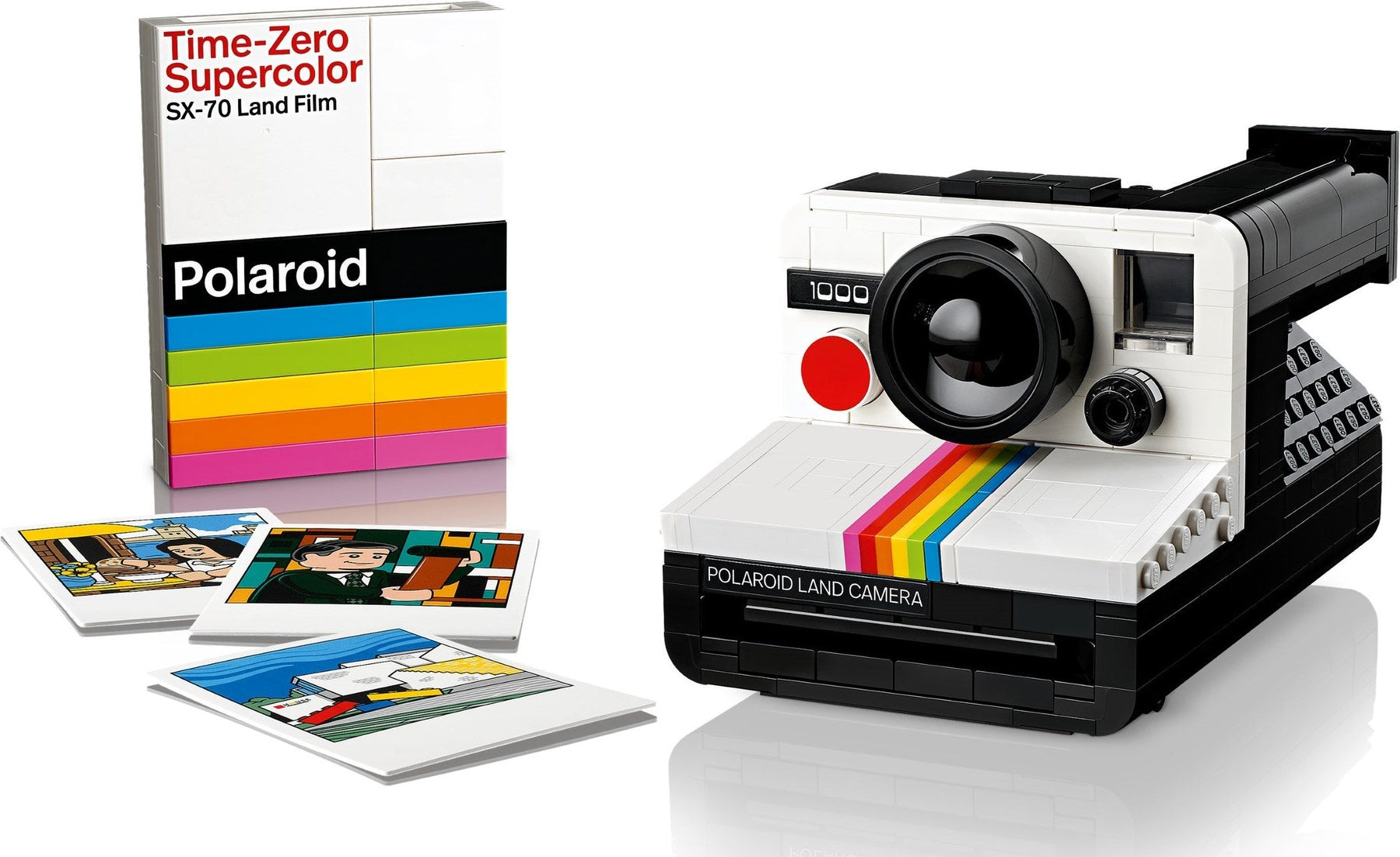 LEGO 21345 Ideas Polaroid OneStep SX70 Camera - SuperSaverAU - view 2