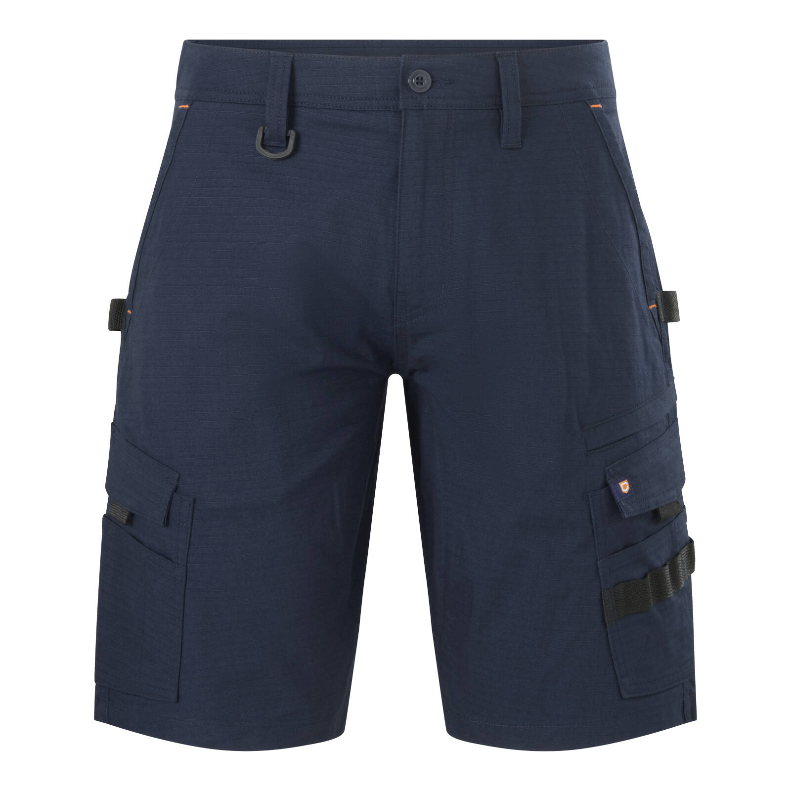 Citeco Men's Navy Mid Shorts - Ripstop Cargo Stretch, Size 97R