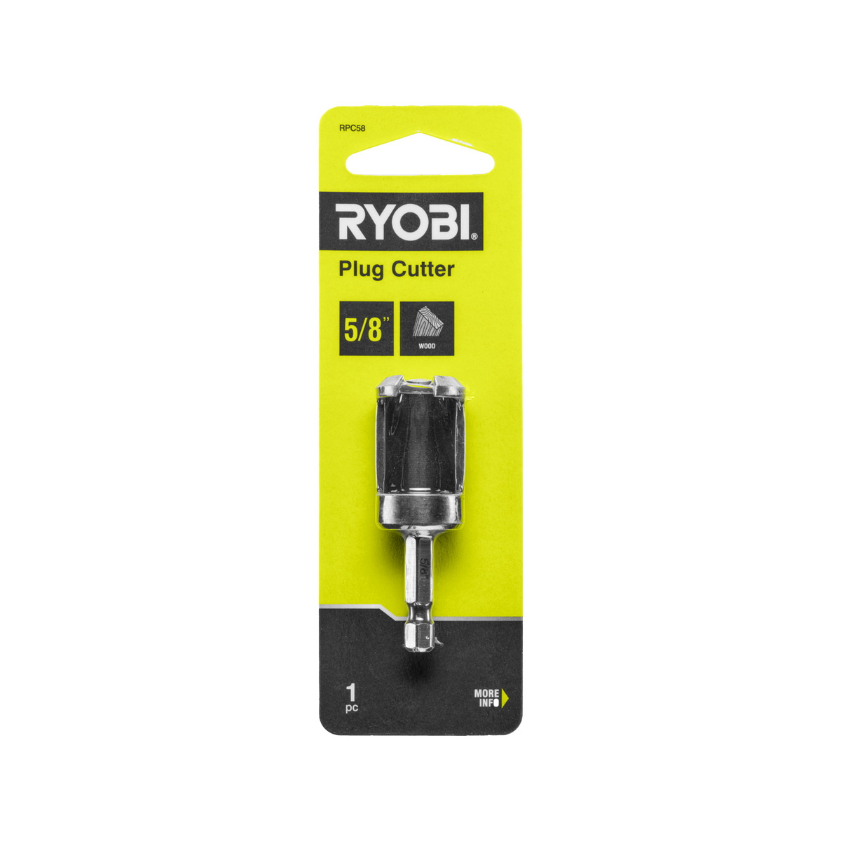 Ryobi 5/8" Plug Cutter for Wood - Make Custom Timber Plugs