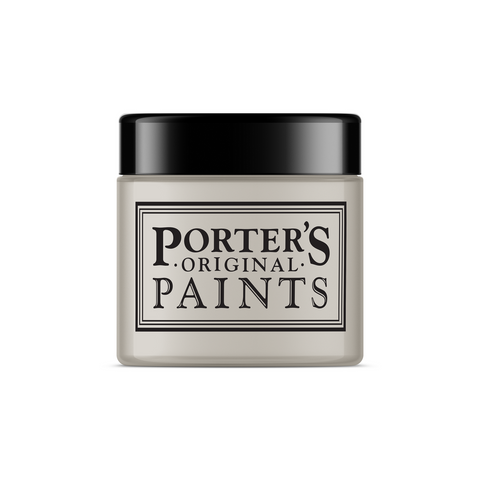 Porter S Washable Paint 100ml Volcanic Ash Eggshell Finish 0.1L - SuperSaverAU - view 1