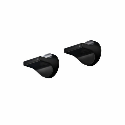 Rogerseller Pinch Wall Top Assembly - Matte Black Finish - 53mm Deep - 3606004311