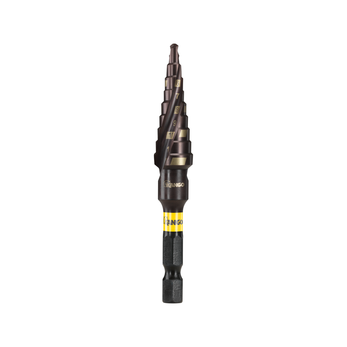 Kango 4-12mm 9-Step Hypertorque Impact Step Drill Bit - Durable Metal Drilling - SuperSaverAU - view 2