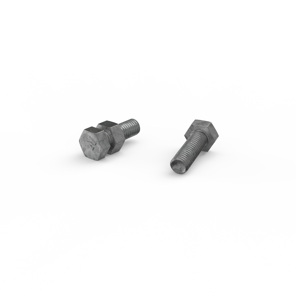 Zenith Hot Dip Galvanised Hex Head Bolts M8 x 25mm 25 Pack - SuperSaverAU - view 3