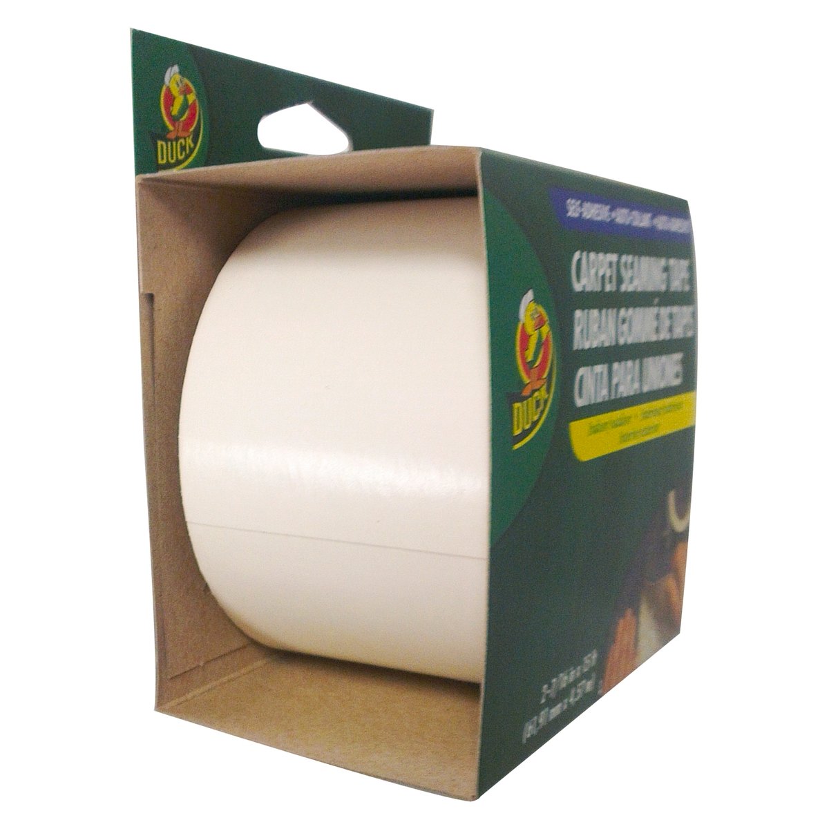 Ideal 62mm x 4.57m Carpet Seaming Tape, Indoor/Outdoor Moisture Resistant