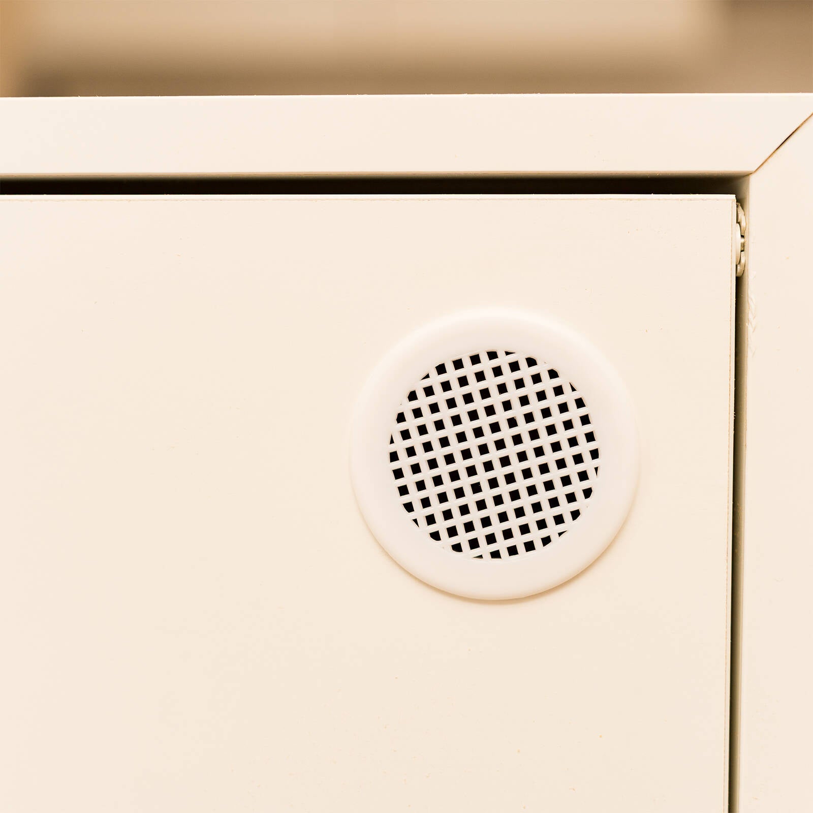 Taskmaster 53mm White Plastic Cabinet Ventilator 2 Pack