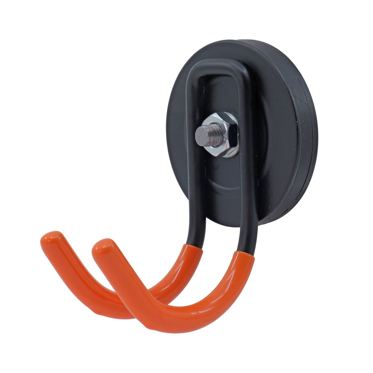 Everhang Magnetic Utility U Hook 10kg Pull Force PVC Orange/Black