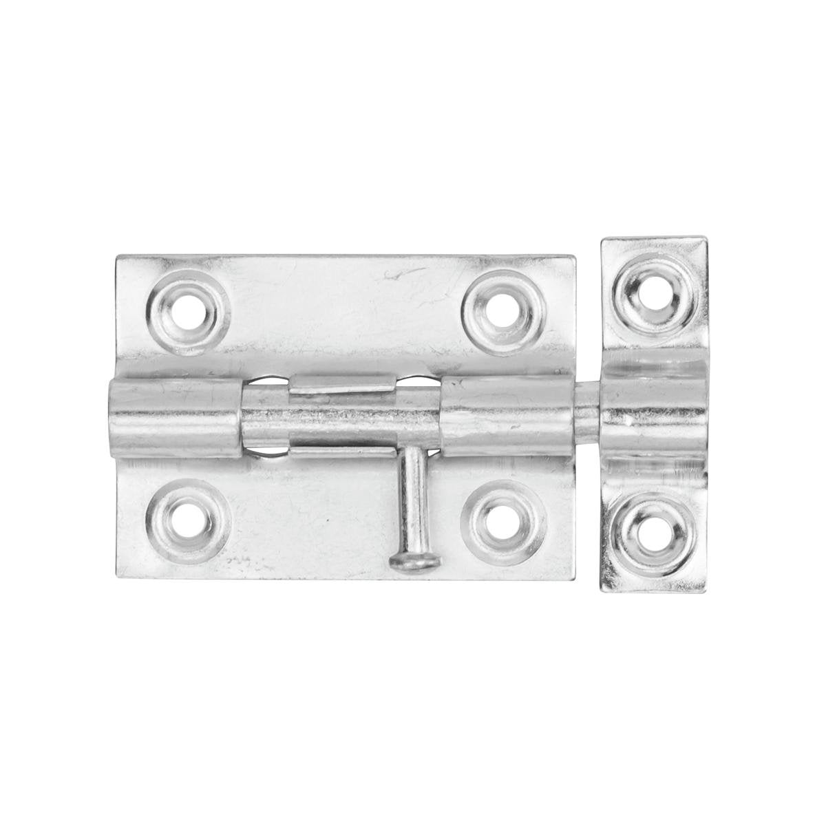Pinnacle Hardware 63mm Zinc Plated Barrel Bolt Steel