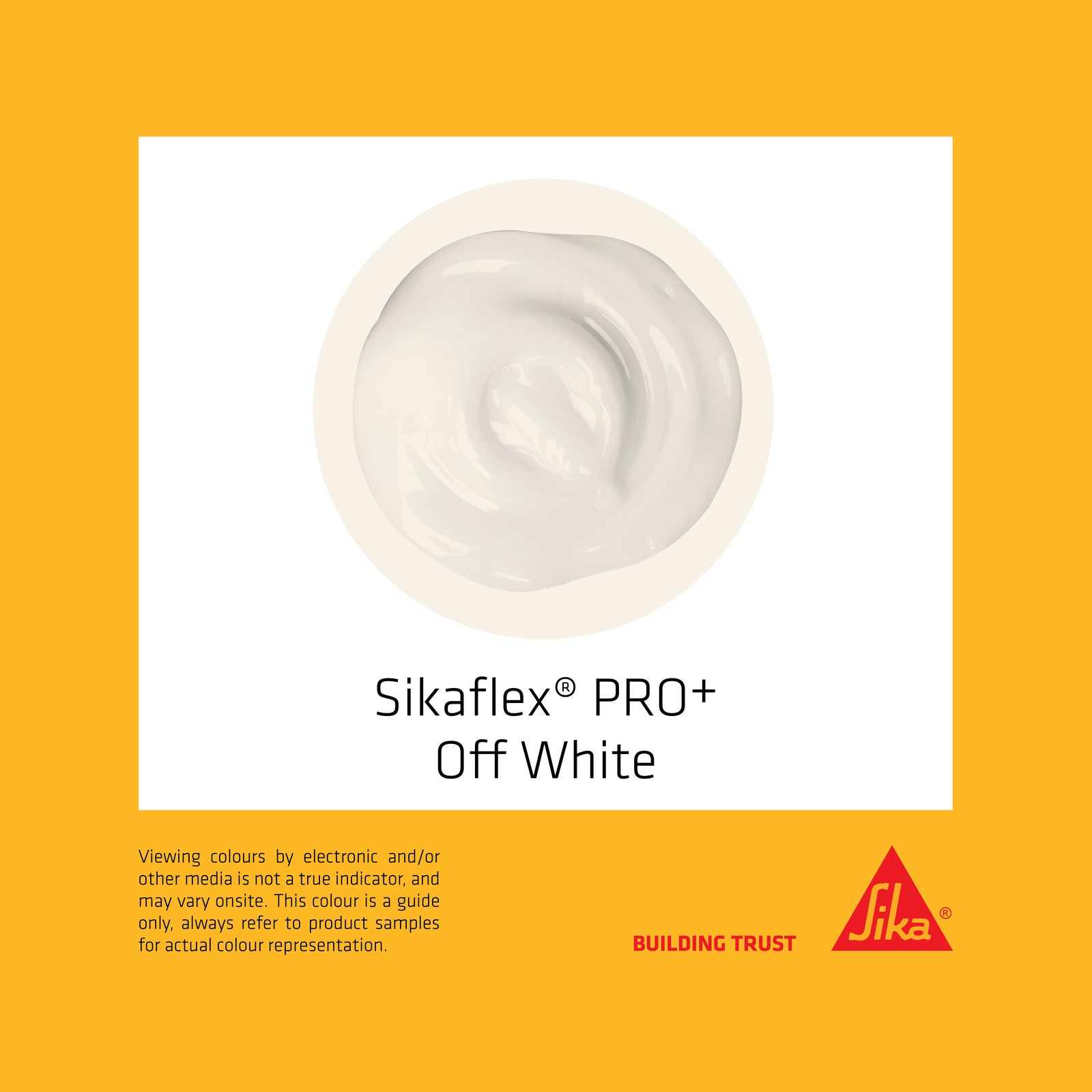 Sika 600ml Off White Sikaflex Pro+ Polyurethane Sealant