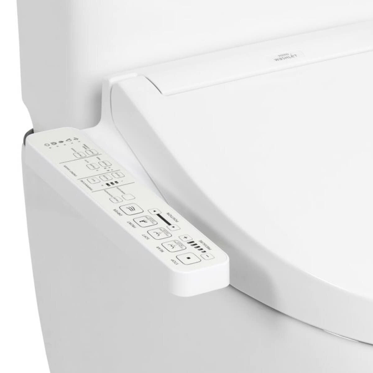 Toto Elong Back To Wall Smart Toilet Suite - Gloss White, C2 Washlet, EWATER+ Wand, Air Drying - ELONGBTWC2