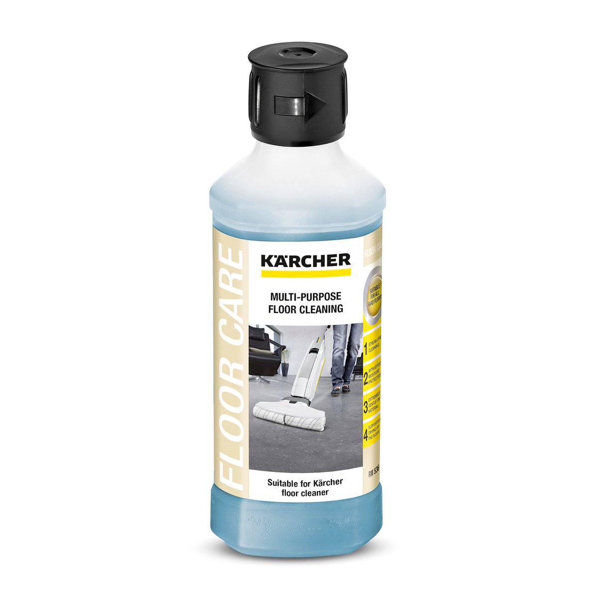 Karcher Vacuum Detergent - 500ml - Liquid - Streak-Free Cleaning - SuperSaverAU - view 1