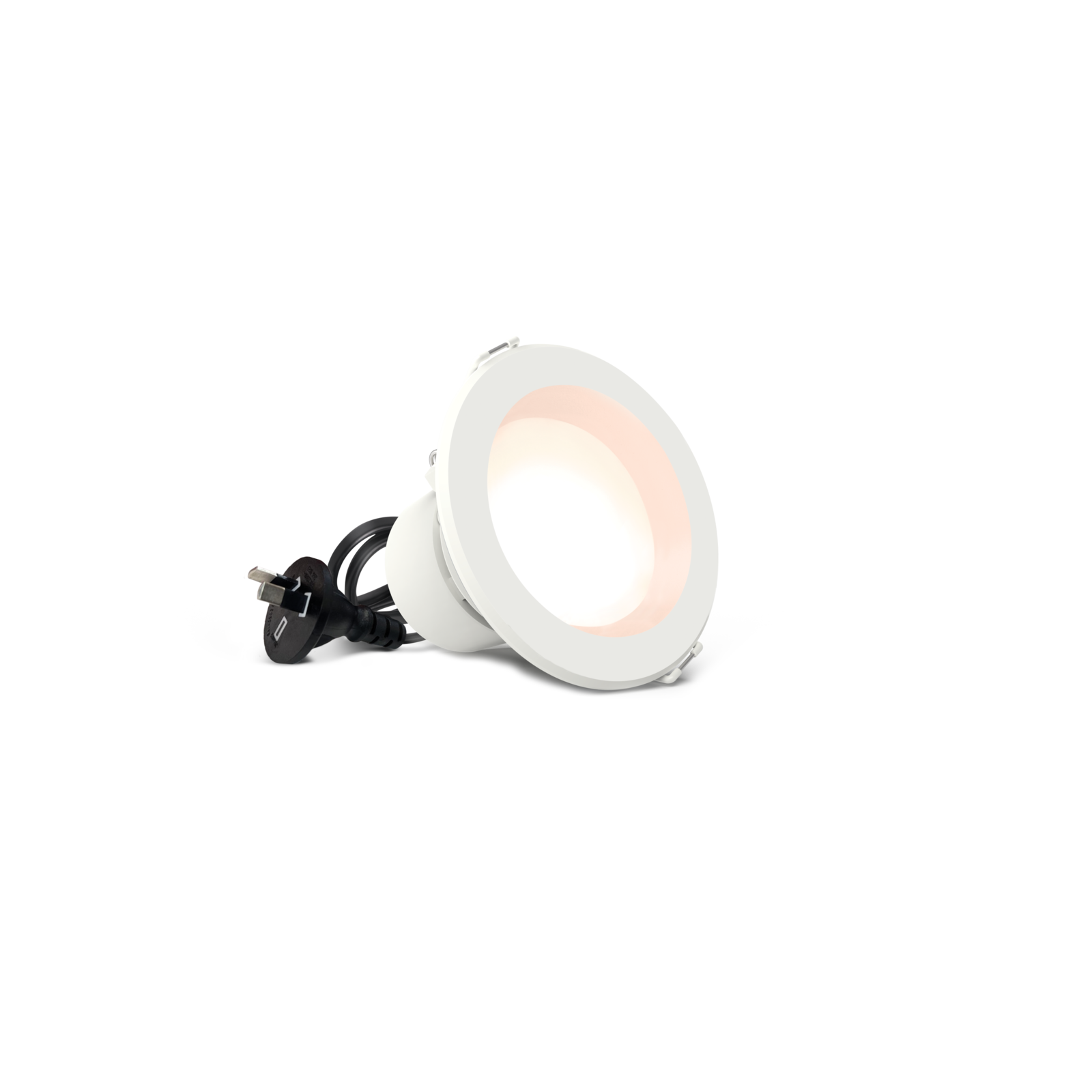 HPM Zyla 70mm White LED Tri-Colour Recessed Downlight, 5W 606lm DLI70TRIWE