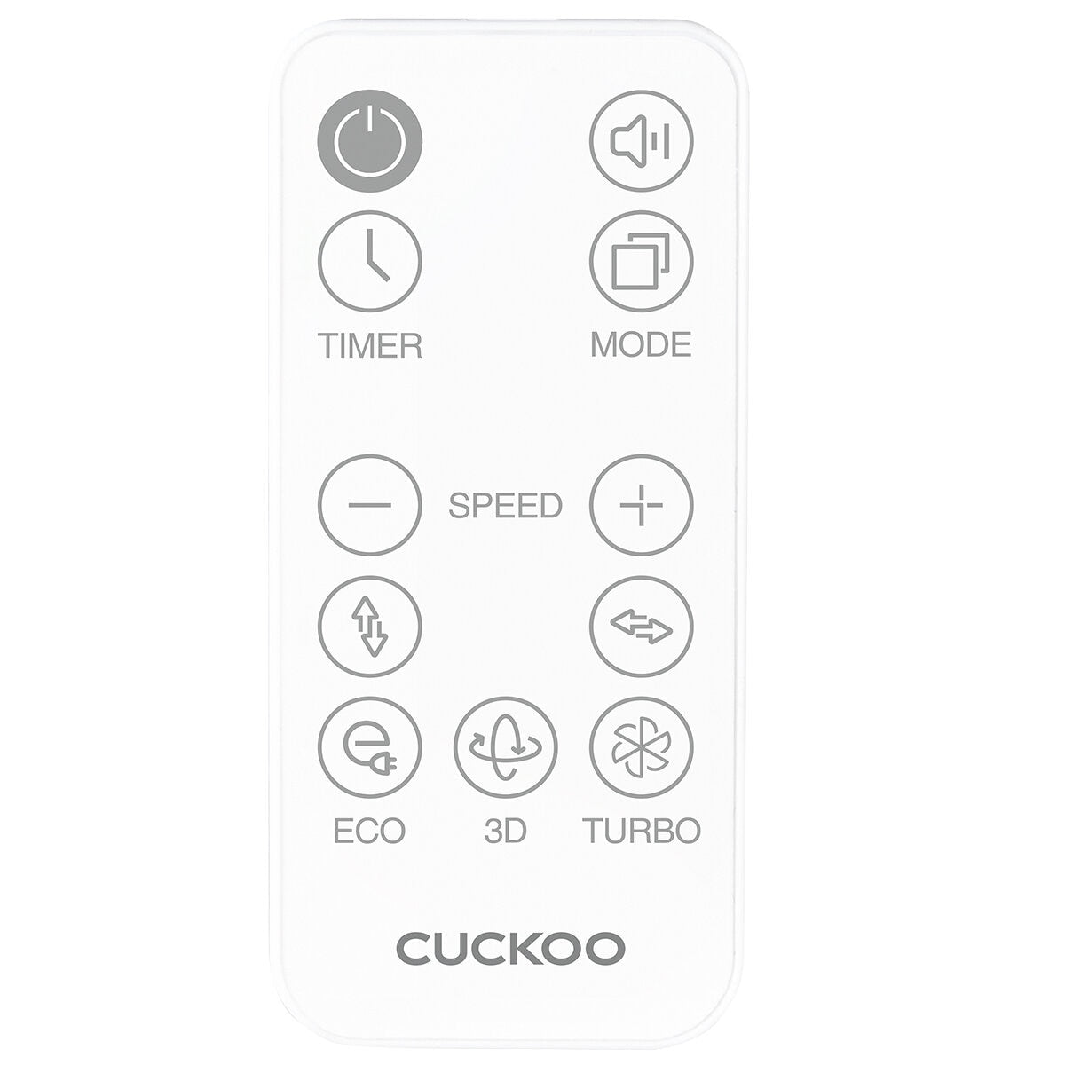 Cuckoo Air Circulator Fan CF-AC1410WH | Remote Control, Turbo Mode, Whisper Quiet, 360° Rotation - SuperSaverAU - view 4